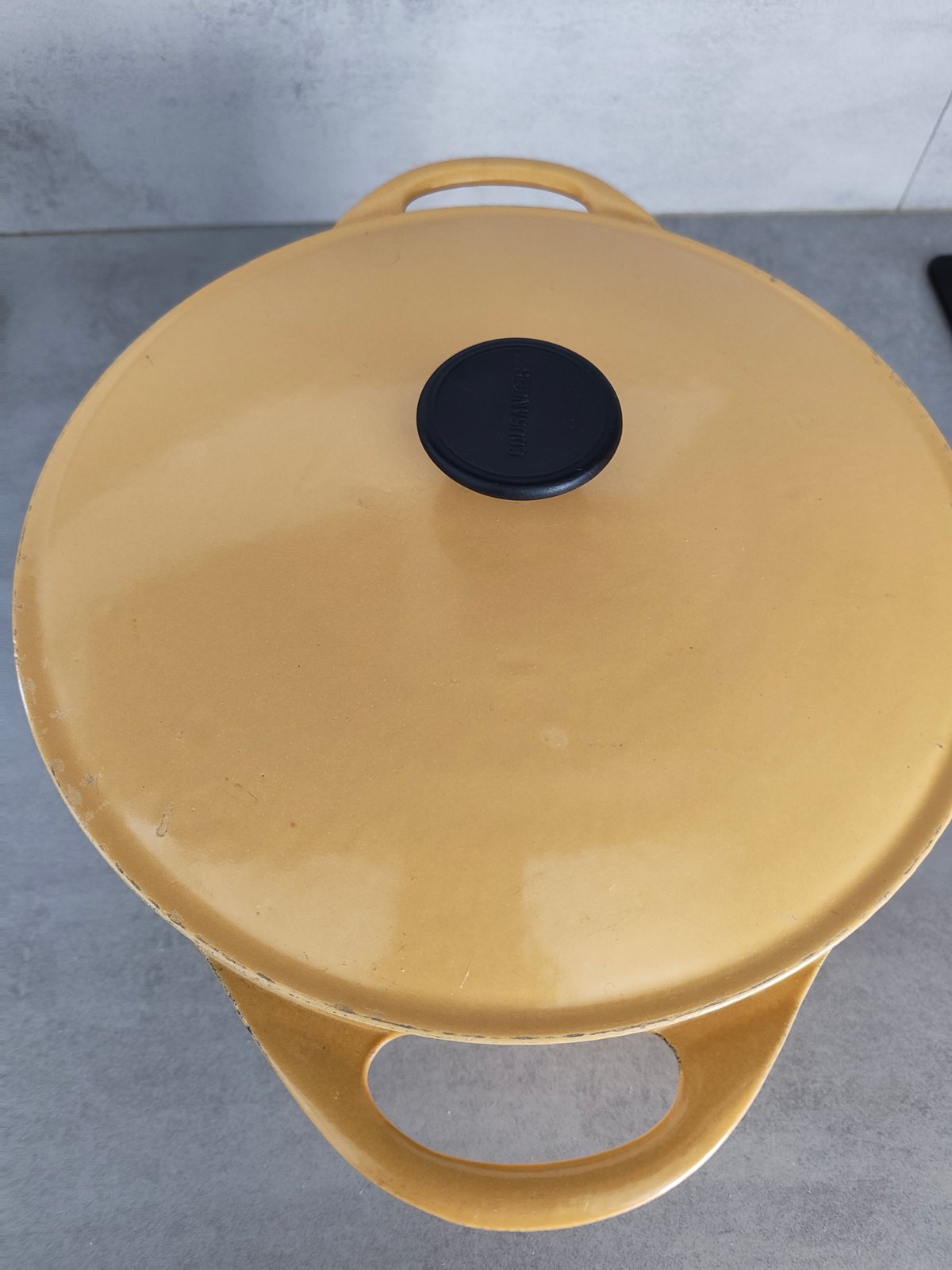 Cousances Cast Iron Dutch Oven No. 24 – Made in France – Vintage Enameled Casserole — photo 7