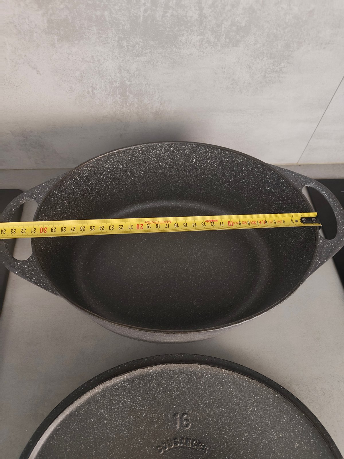 Cousances / Le Creuset – Cast Iron Casserole Dish – Model 16 – 31 cm — photo 3