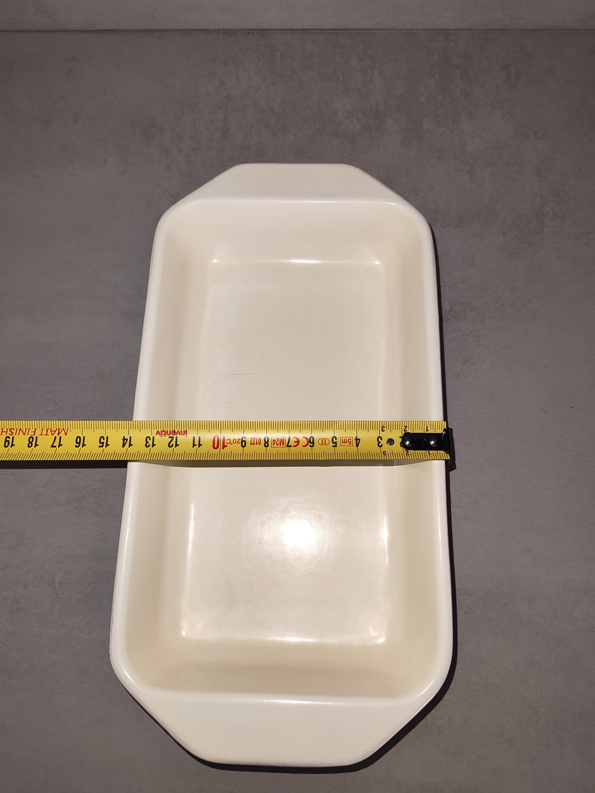 Invicta Cast Iron Rectangular Dish – Red – Made in France — photo 3