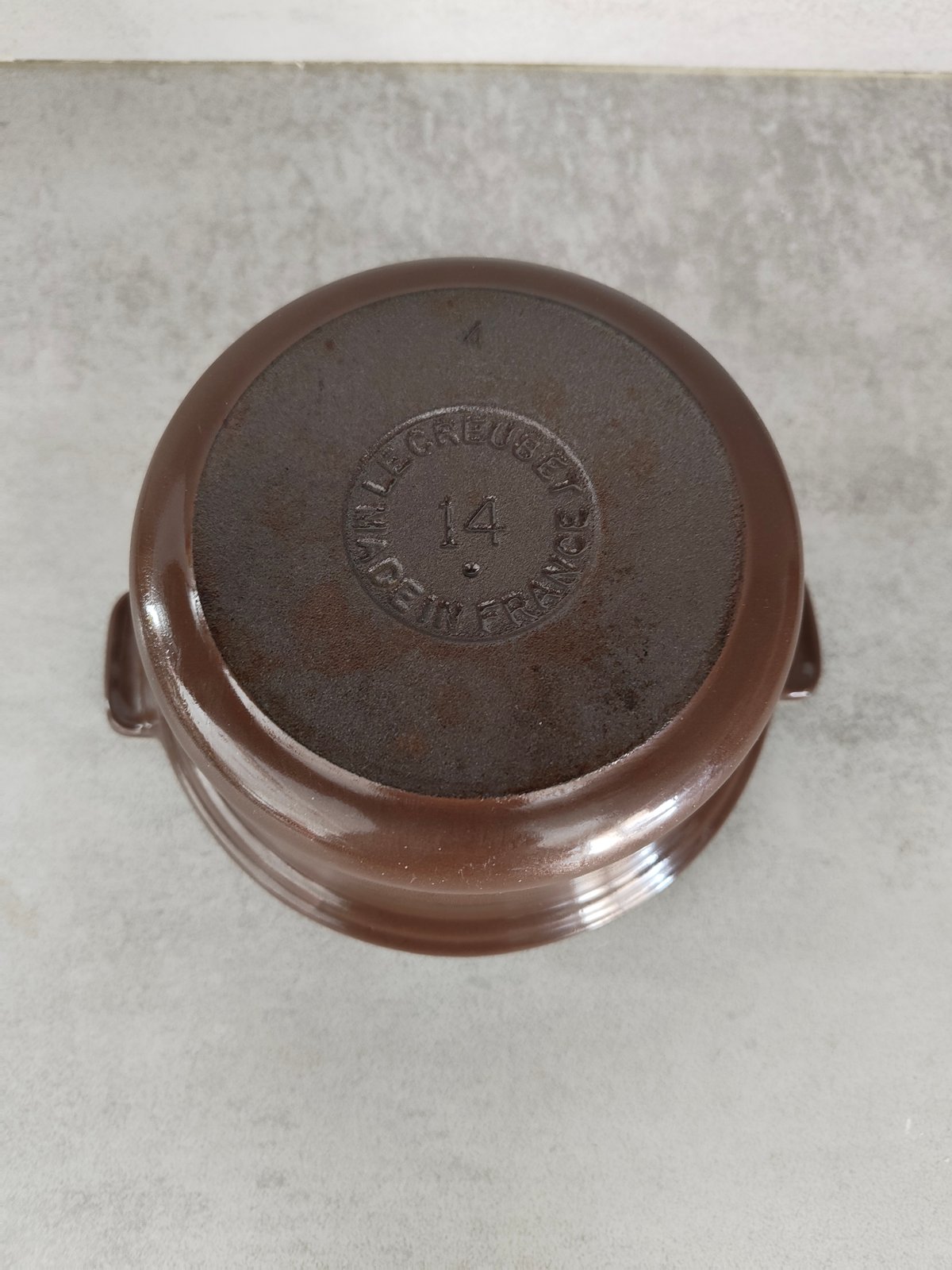 Le Creuset Cast Iron Mini Cocotte / Terrine – Size 14 – Made in France 🇫🇷 — photo 3