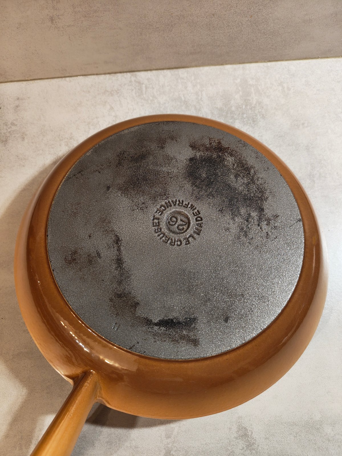 Le Creuset Cast Iron Pan – Wooden (Teak) Handle – Made in France — photo 6