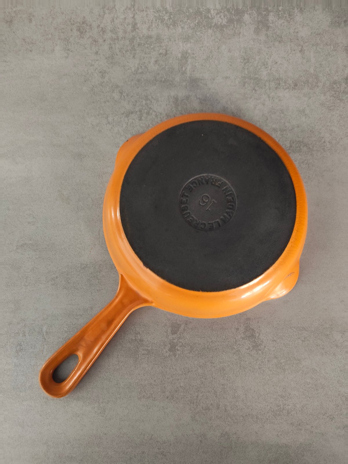 Le Creuset – Cast iron skillet 16 cm – Vintage model — photo 5