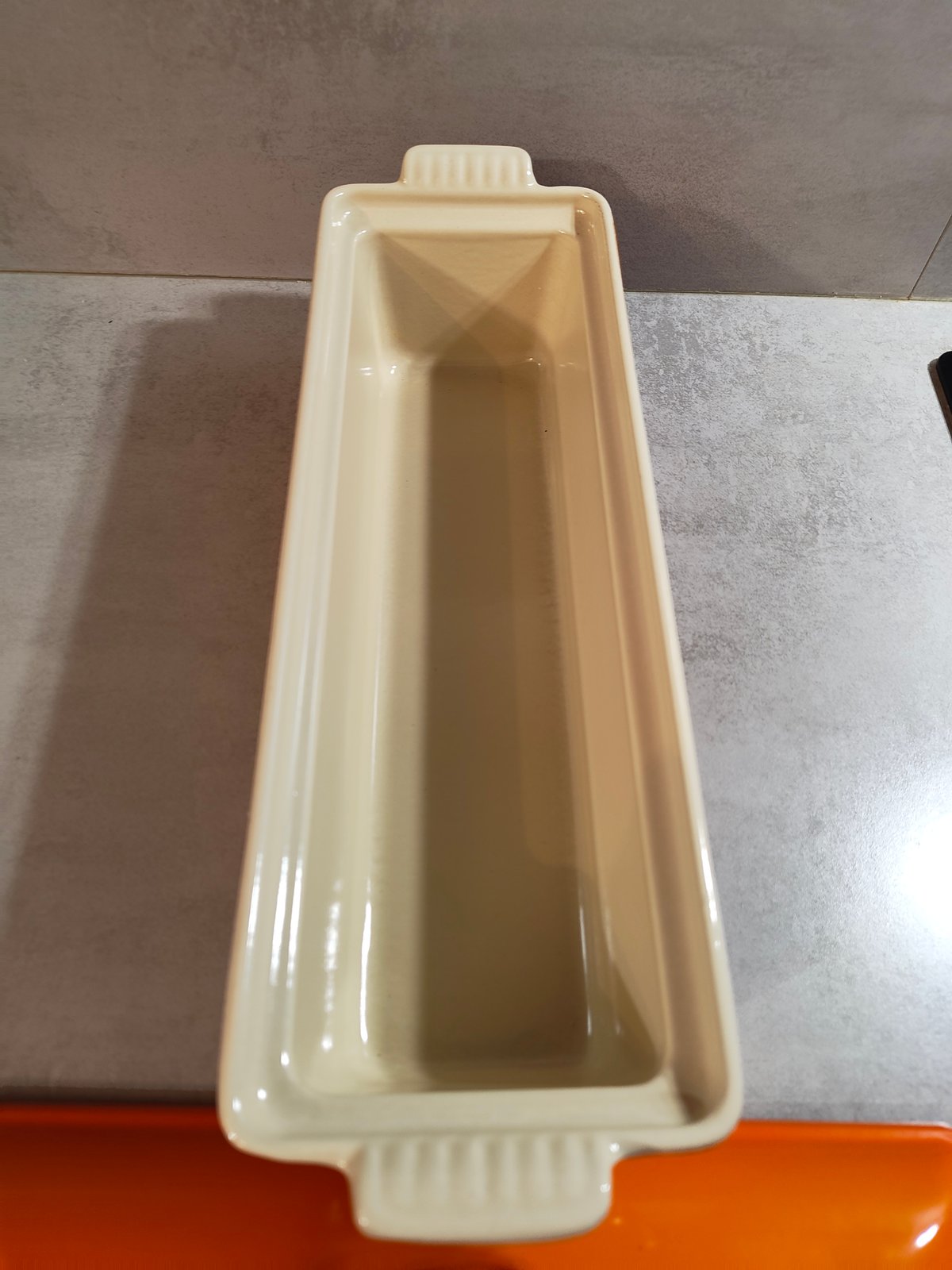 Le Creuset Terrine with Lid – Vintage Orange – Cast Iron – Made in France — photo 2