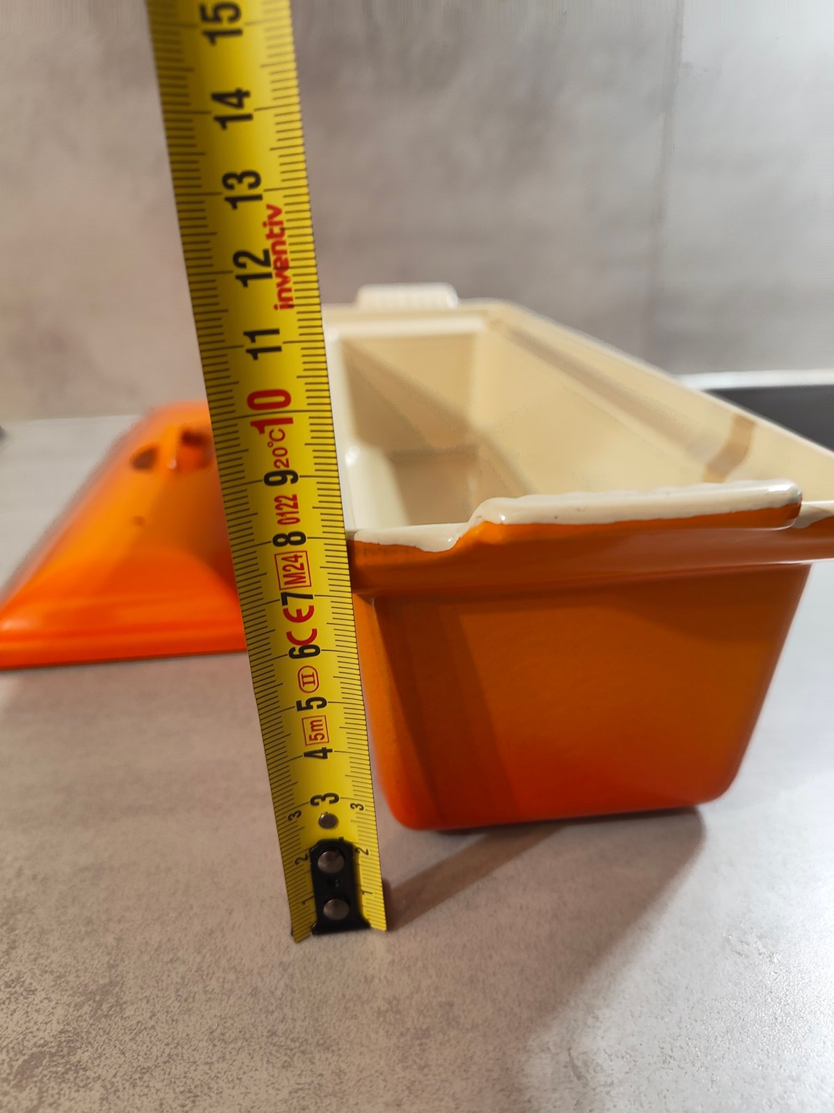 Le Creuset Terrine with Lid – Vintage Orange – Cast Iron – Made in France — photo 5