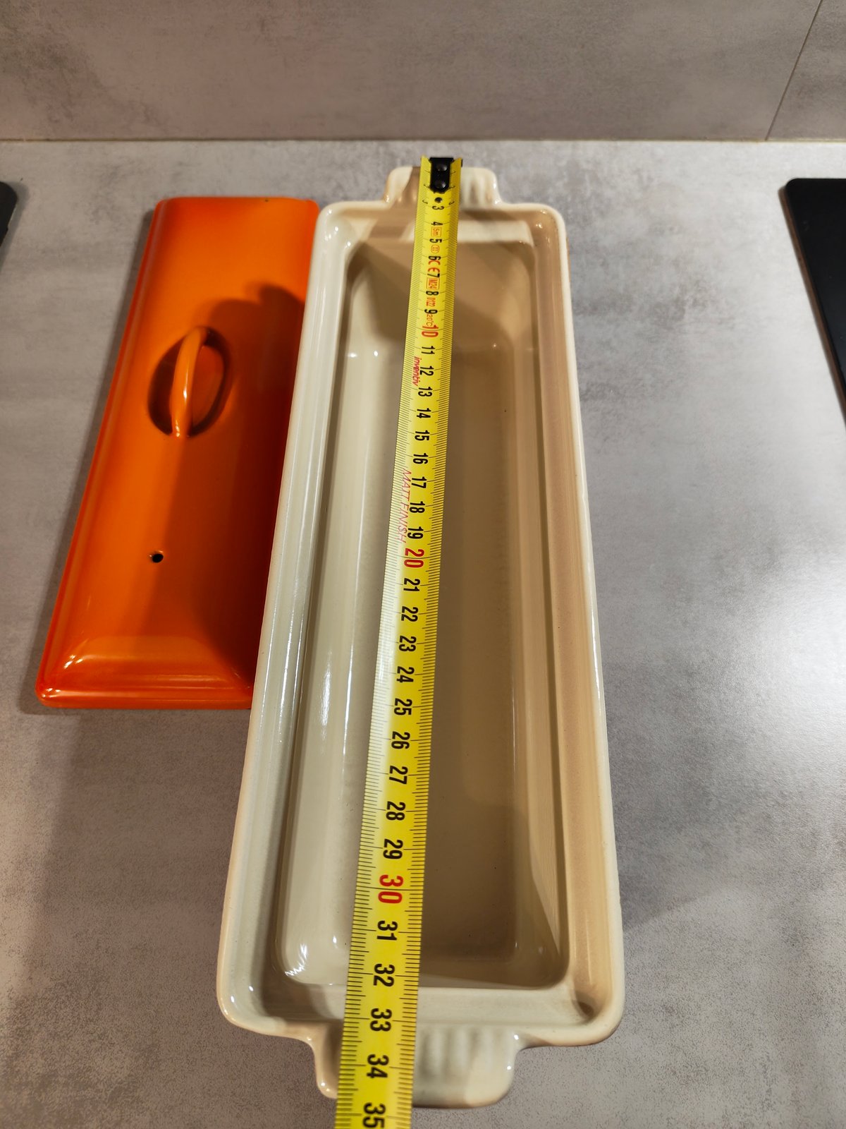 Le Creuset Terrine with Lid – Vintage Orange – Cast Iron – Made in France — photo 8