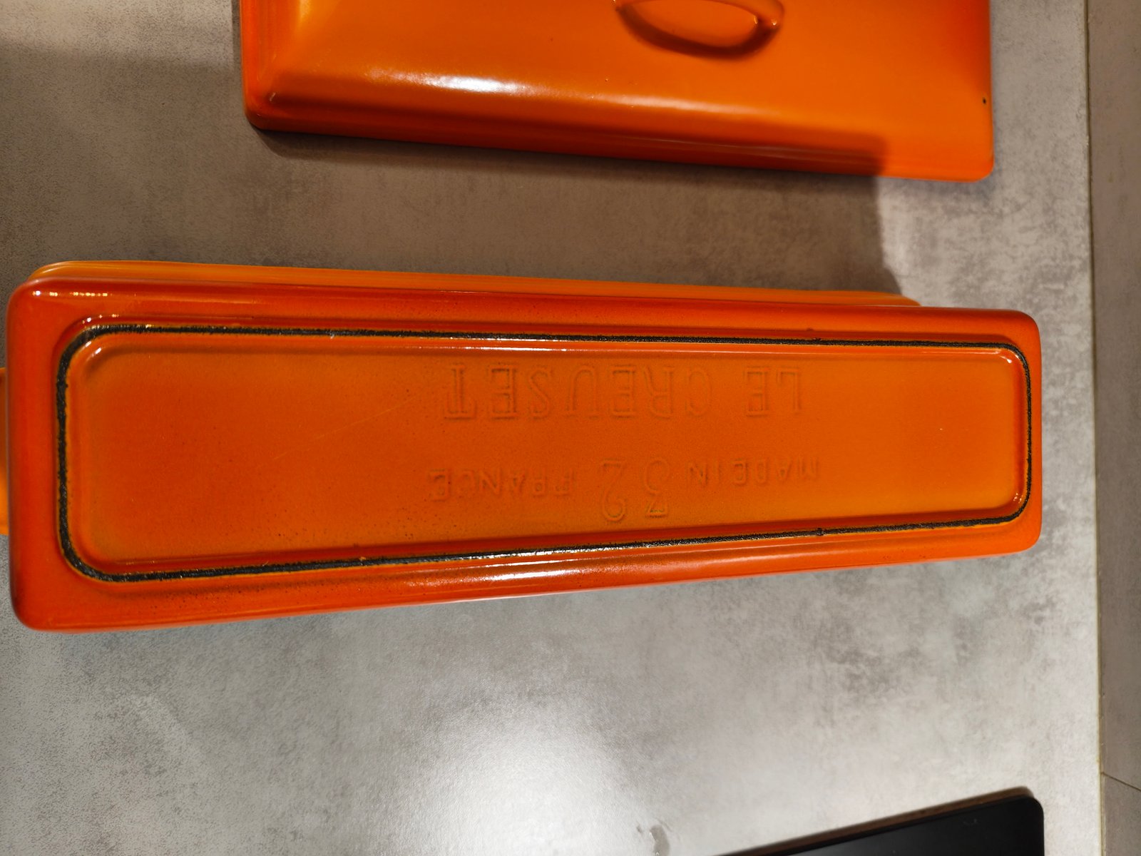 Le Creuset Terrine with Lid – Vintage Orange – Cast Iron – Made in France — photo 10