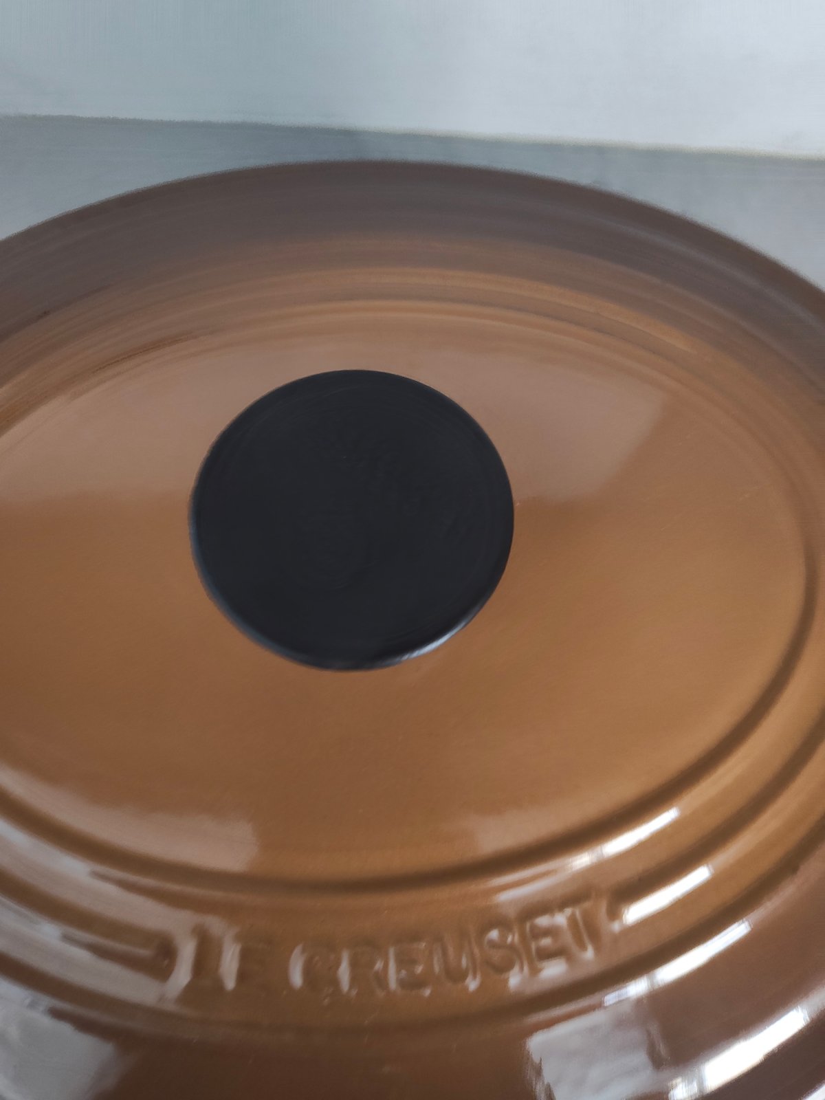 Le Creuset – Vintage Cast Iron Casserole – Model F – Enameled Cast Iron — photo 9