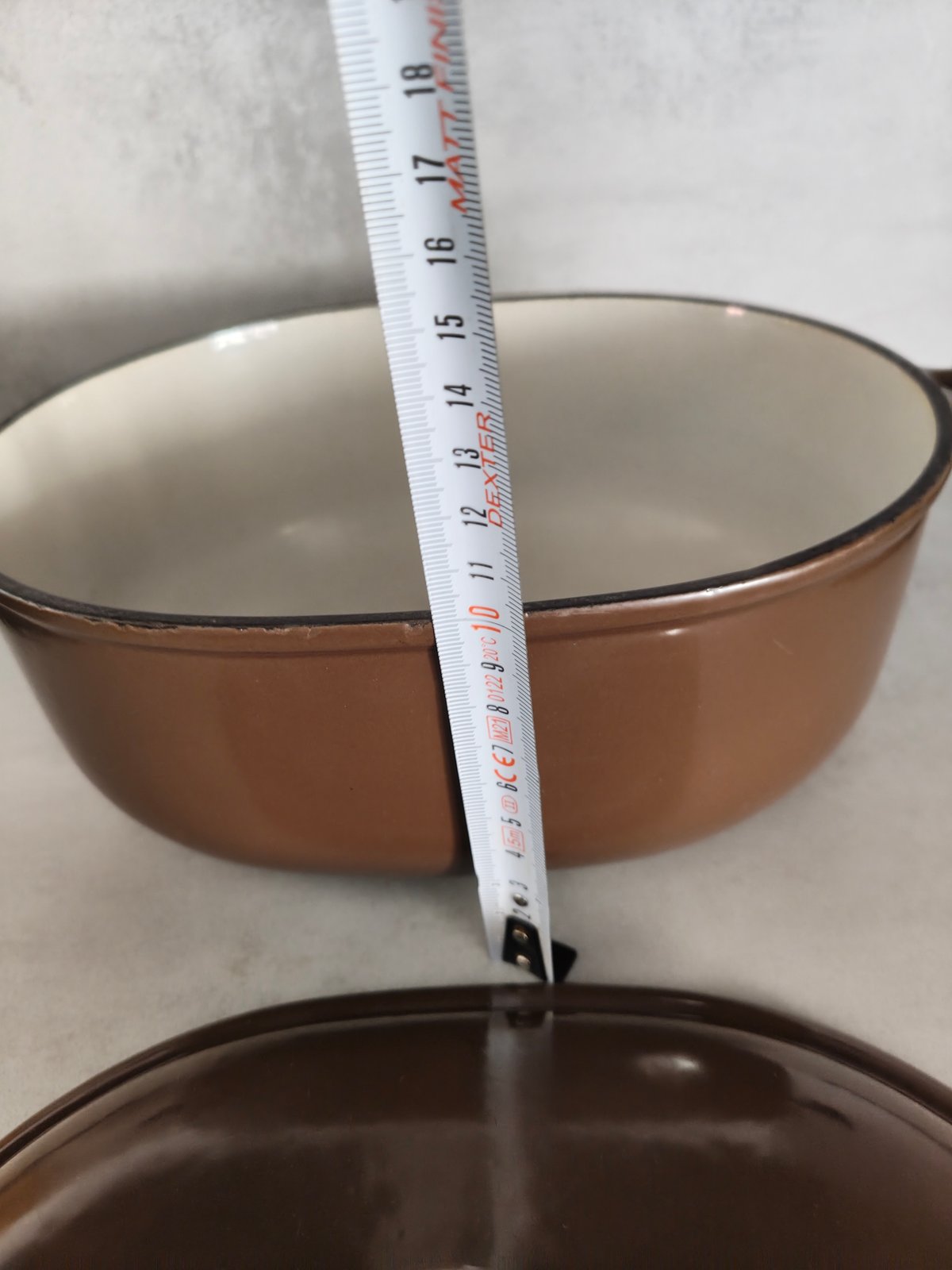 Rare Vintage Le Creuset “La Mama” Cocotte – Designed by Enzo Mari – Enameled Cast Iron — photo 9