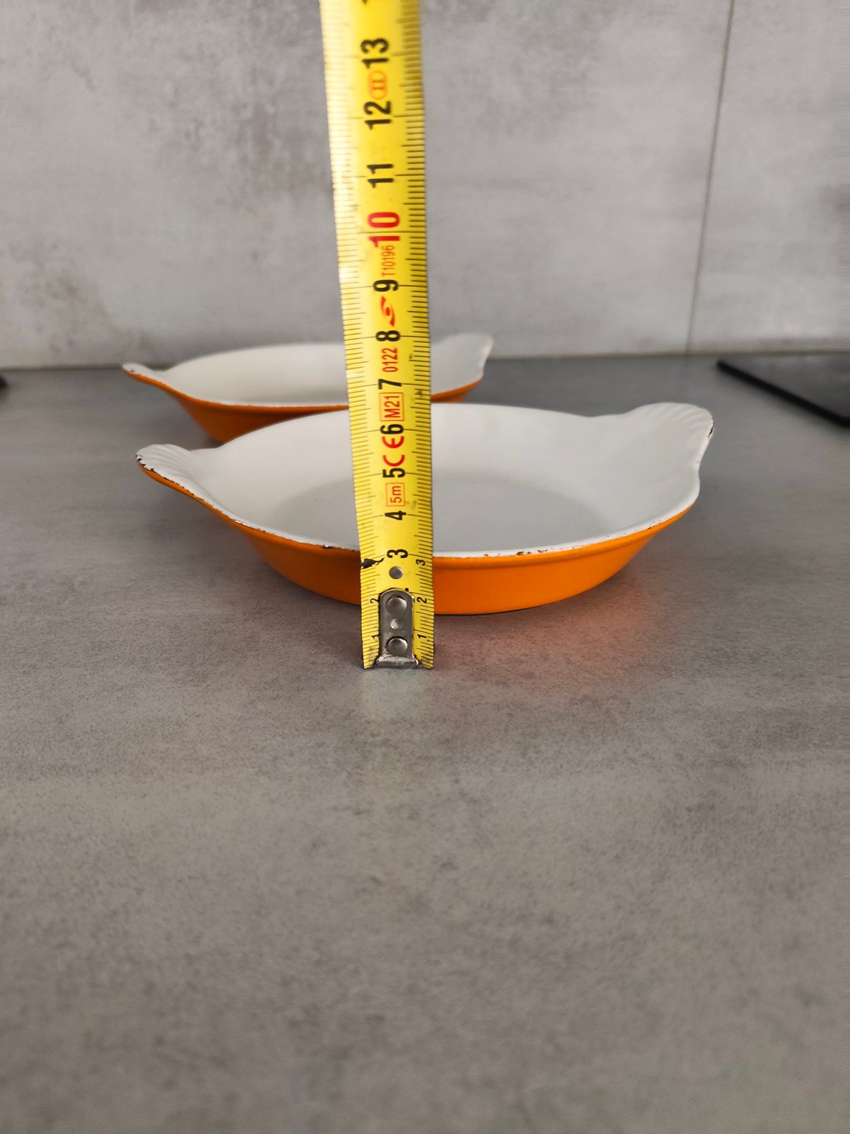 Set of 2 Vintage Le Creuset Cast Iron Oven Dishes – No. 3 – Made in France (1960–1970) — photo 8