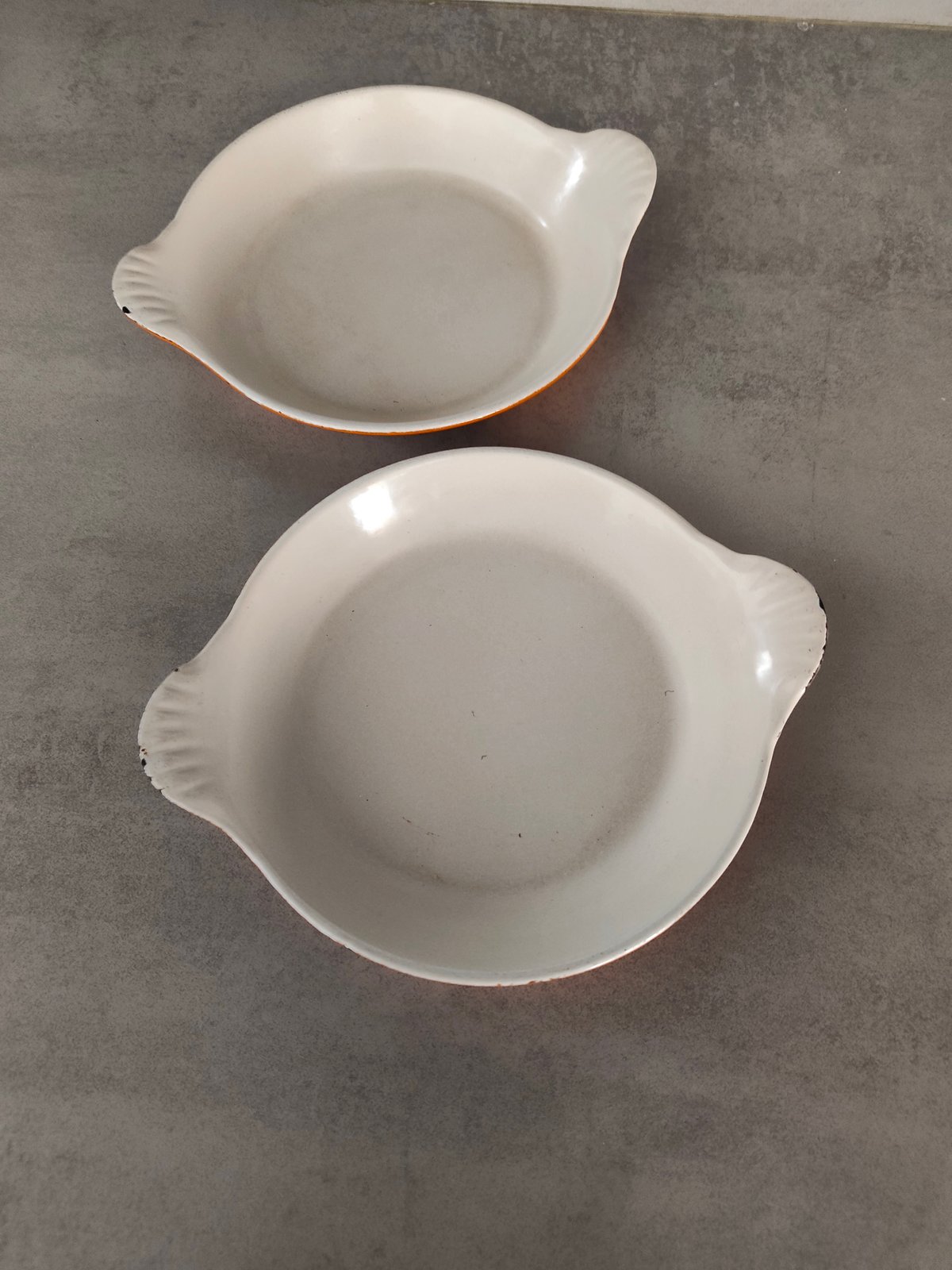 Set of 2 Vintage Le Creuset Cast Iron Oven Dishes – No. 3 – Made in France (1960–1970) — photo 11