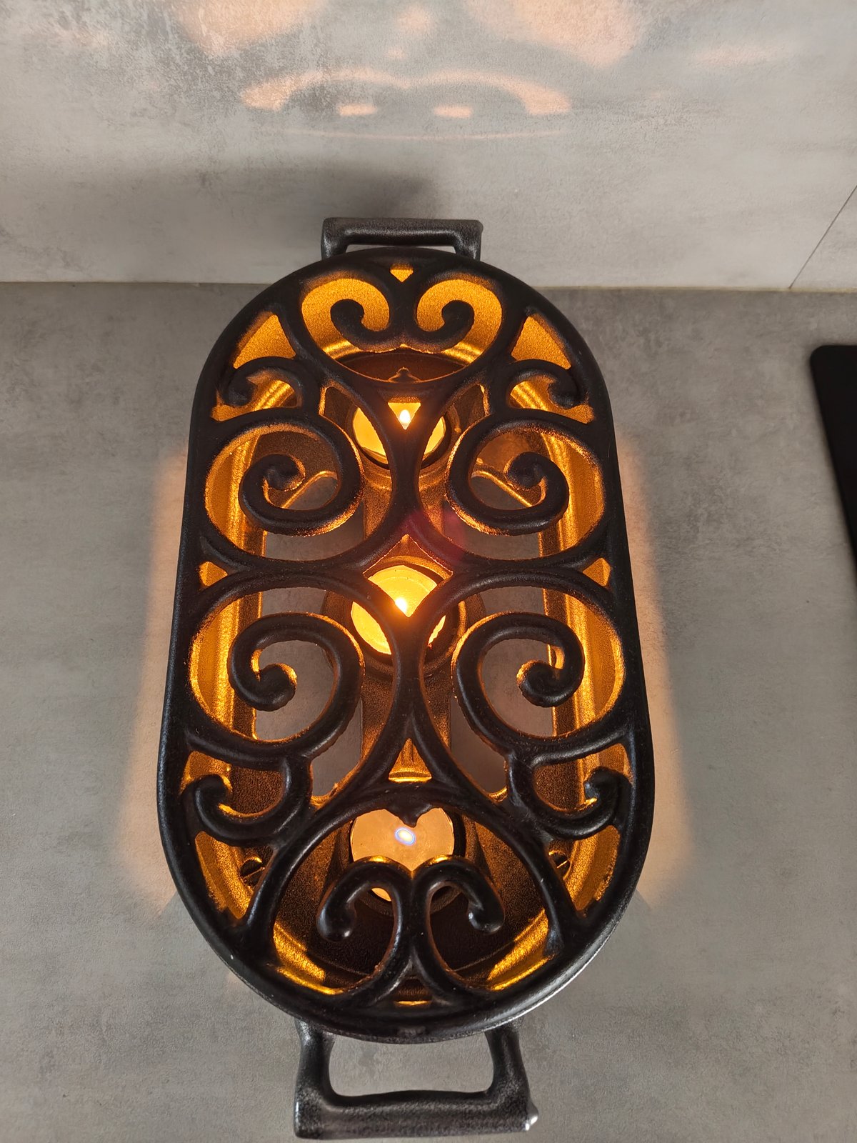 Staub Cast Iron Tealight Food Warmer – Vintage (1970–1980) – Made in France — photo 7