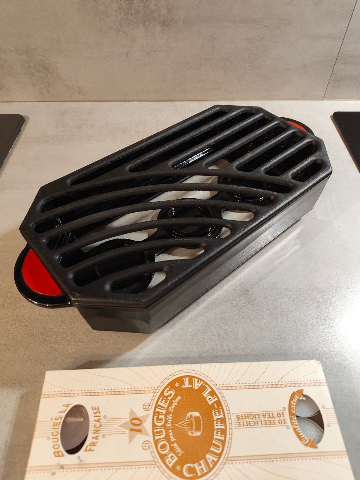 Staub Cast Iron Tealight Holder / Plate Warmer – Rare — photo 2