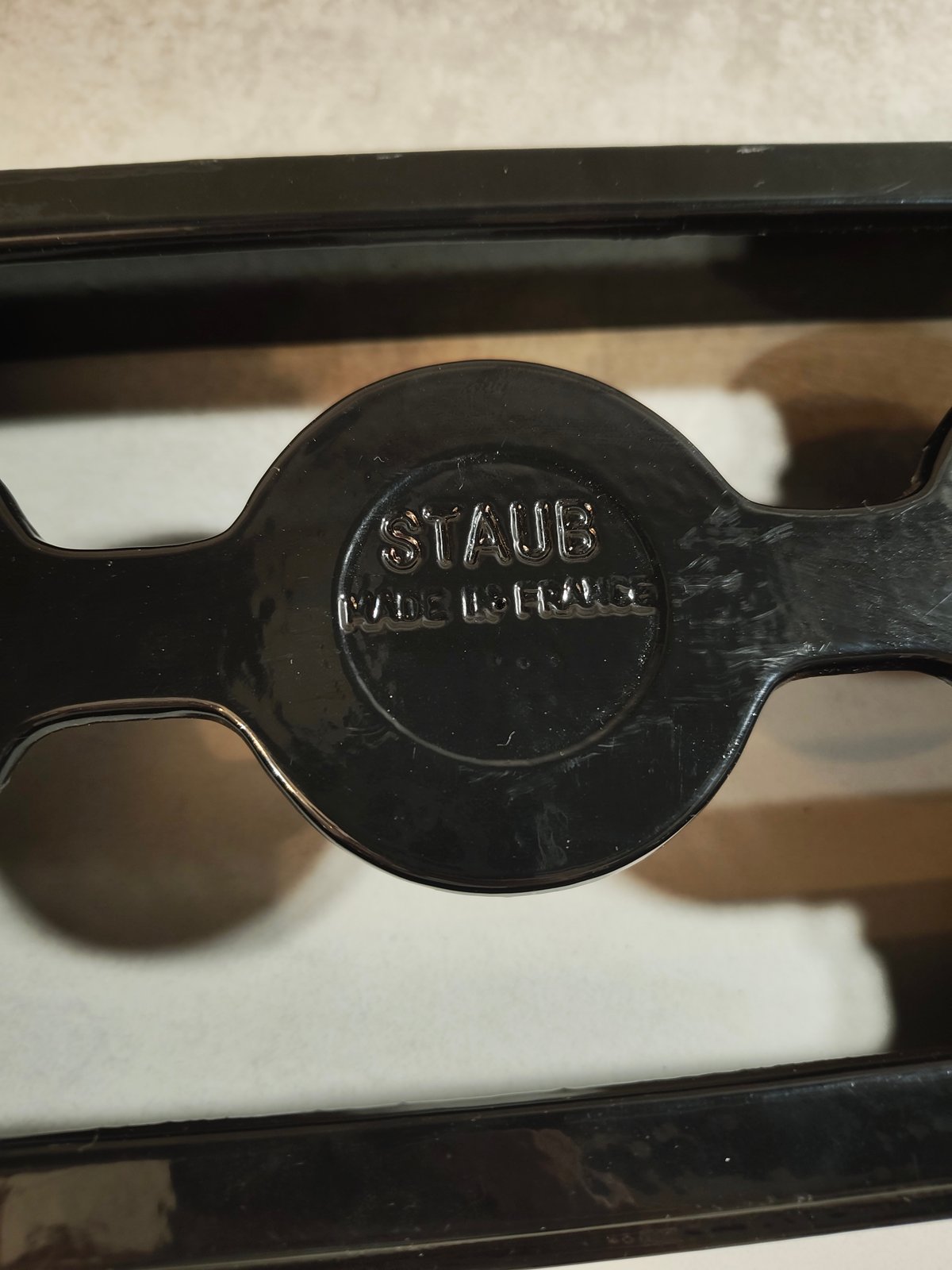 Staub Cast Iron Tealight Holder / Plate Warmer – Rare — photo 6