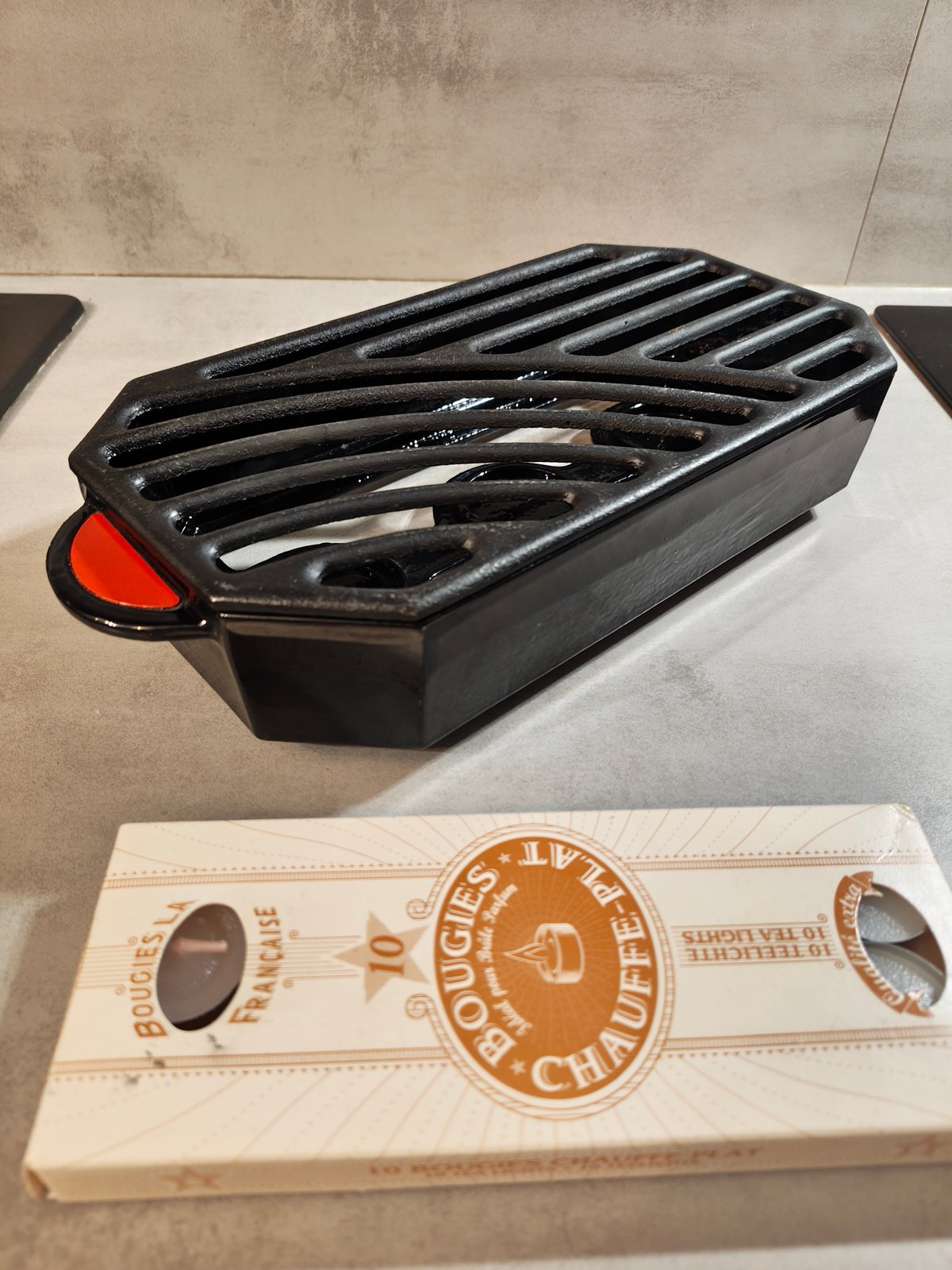 Staub Cast Iron Tealight Holder / Plate Warmer – Rare — photo 10