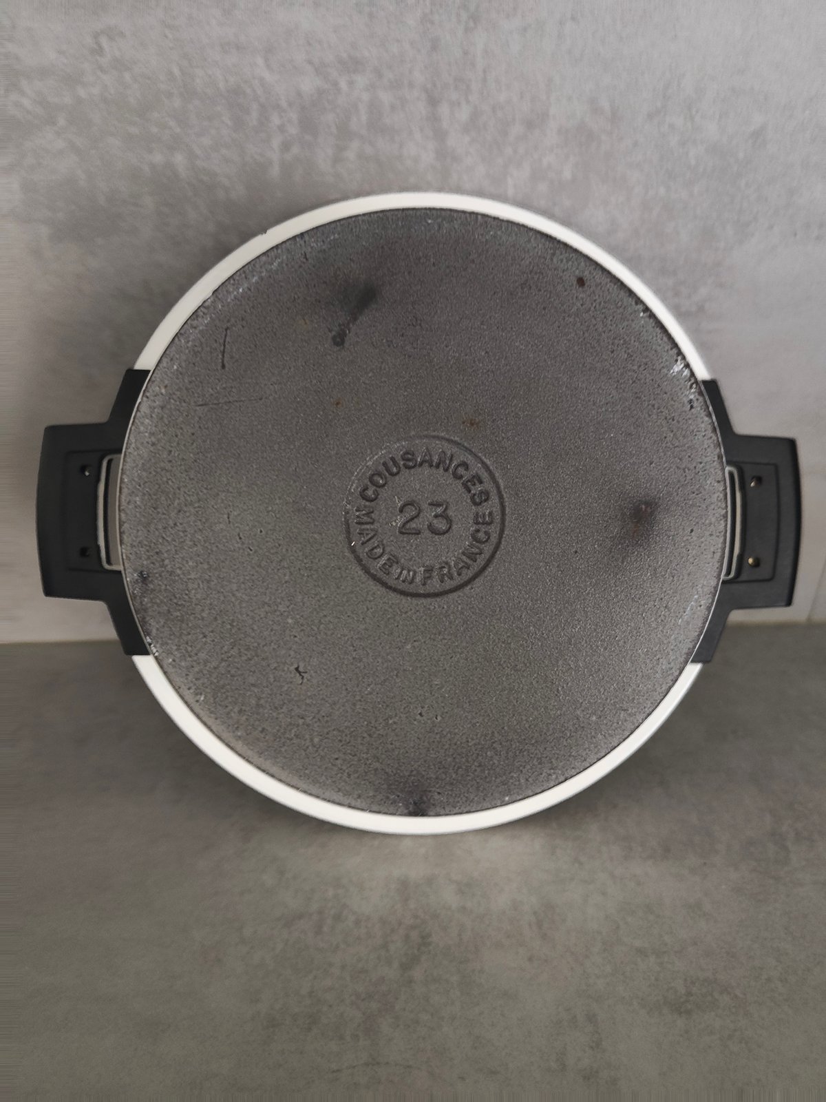 Vintage Cousances by Le Creuset Cast Iron Cocotte No. 23 – Made in France – 1980s — photo 2