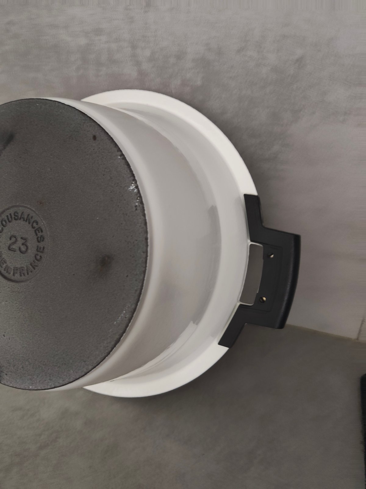 Vintage Cousances by Le Creuset Cast Iron Cocotte No. 23 – Made in France – 1980s — photo 3