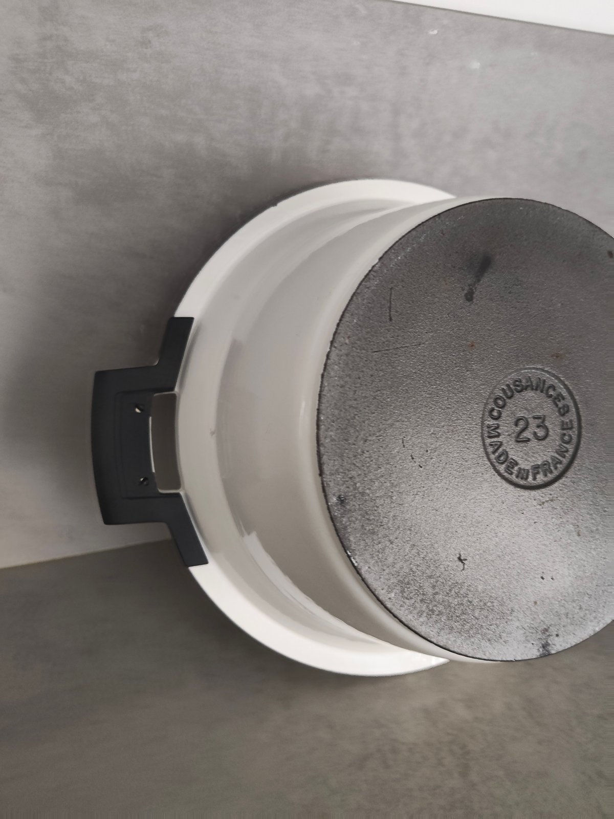 Vintage Cousances by Le Creuset Cast Iron Cocotte No. 23 – Made in France – 1980s — photo 4