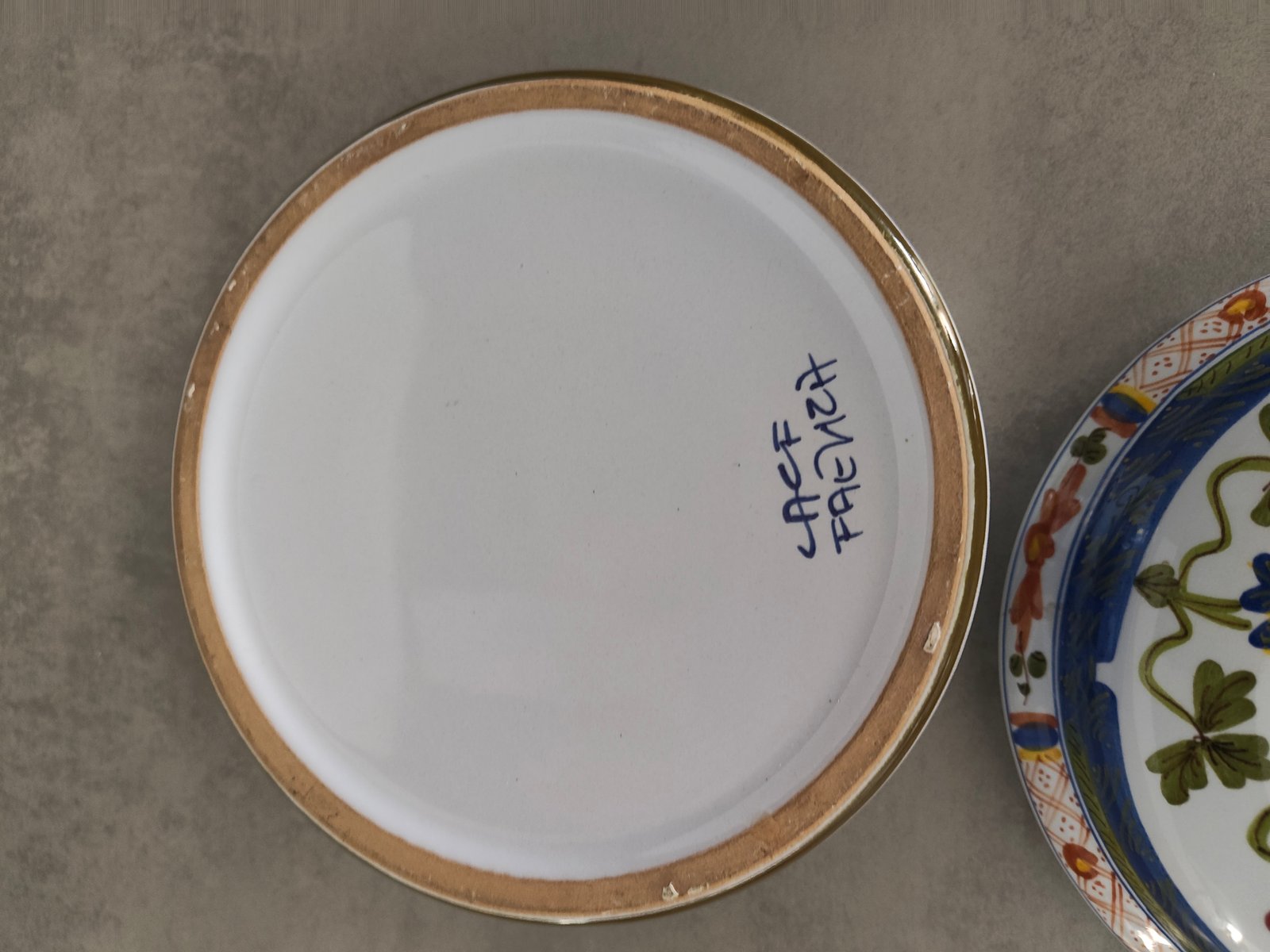 Vintage Italian Hand-Painted Majolica Ceramic Set – Faenza Style Decorative Collection — photo 19