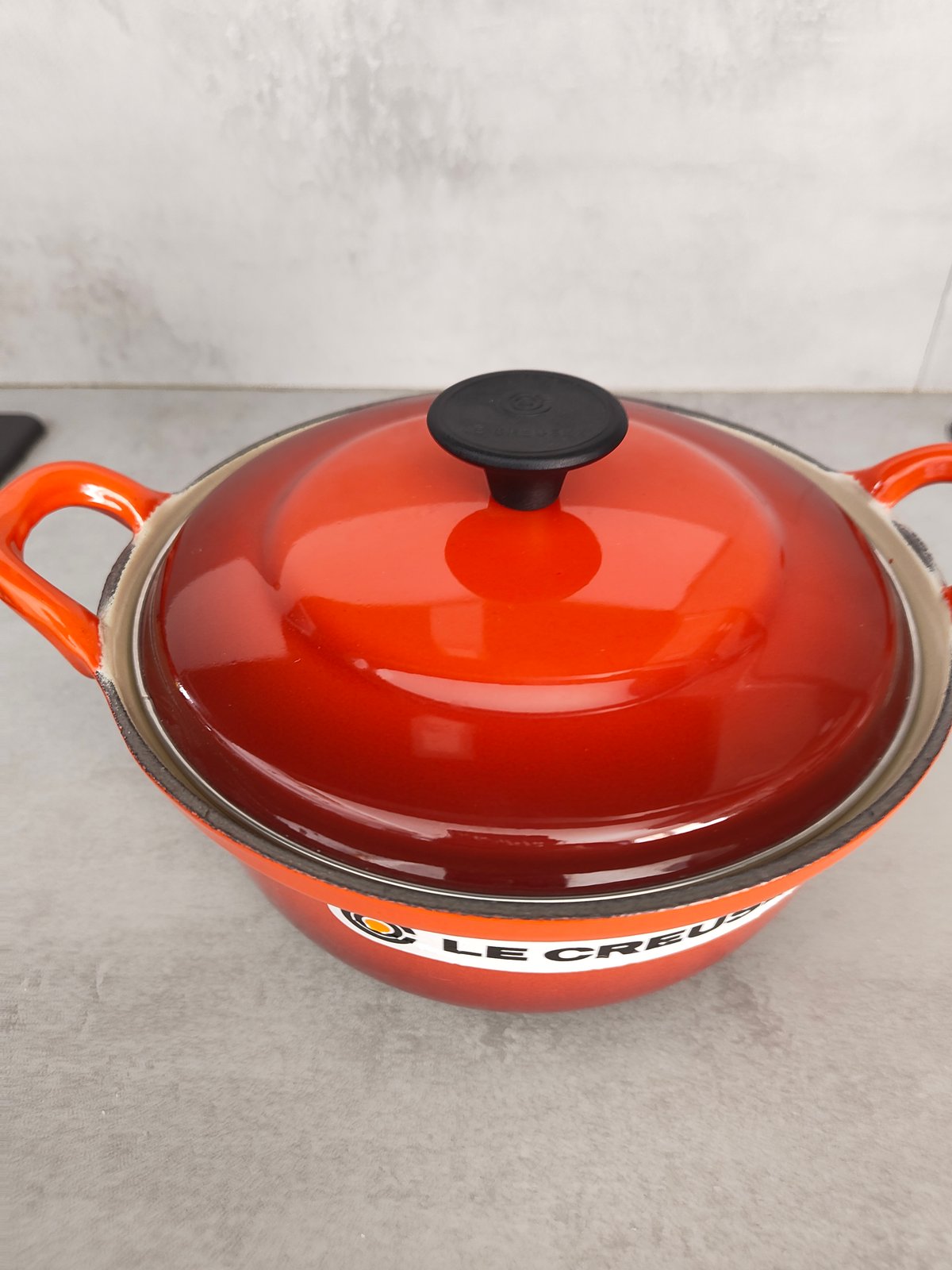 Vintage Le Creuset Cast Iron Dutch Oven No. 20 – Made in France – Enameled Casserole — photo 10