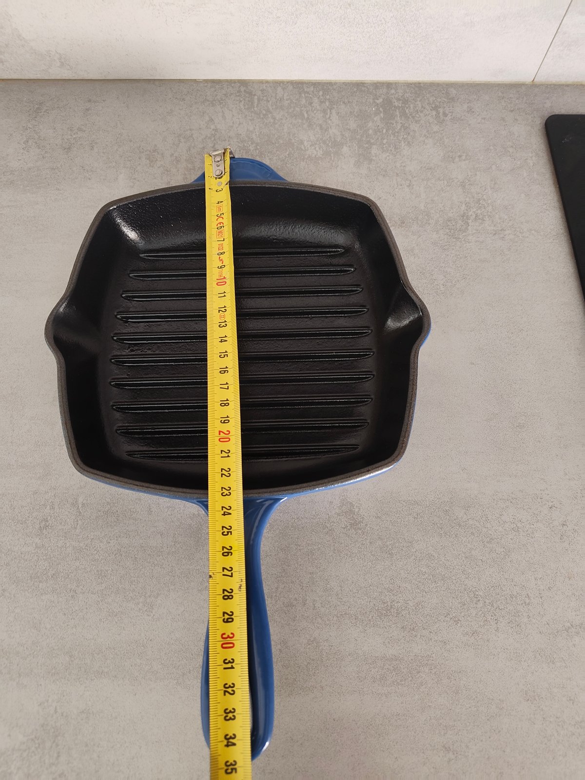 Vintage Le Creuset Cast Iron Grill Pan – Made in France — photo 2