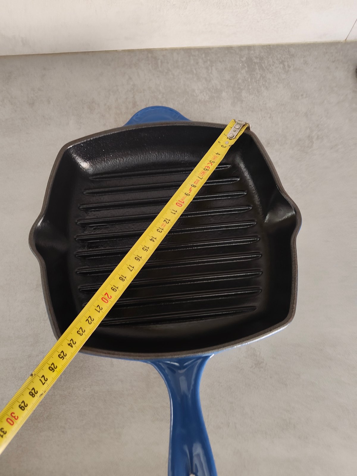 Vintage Le Creuset Cast Iron Grill Pan – Made in France — photo 6