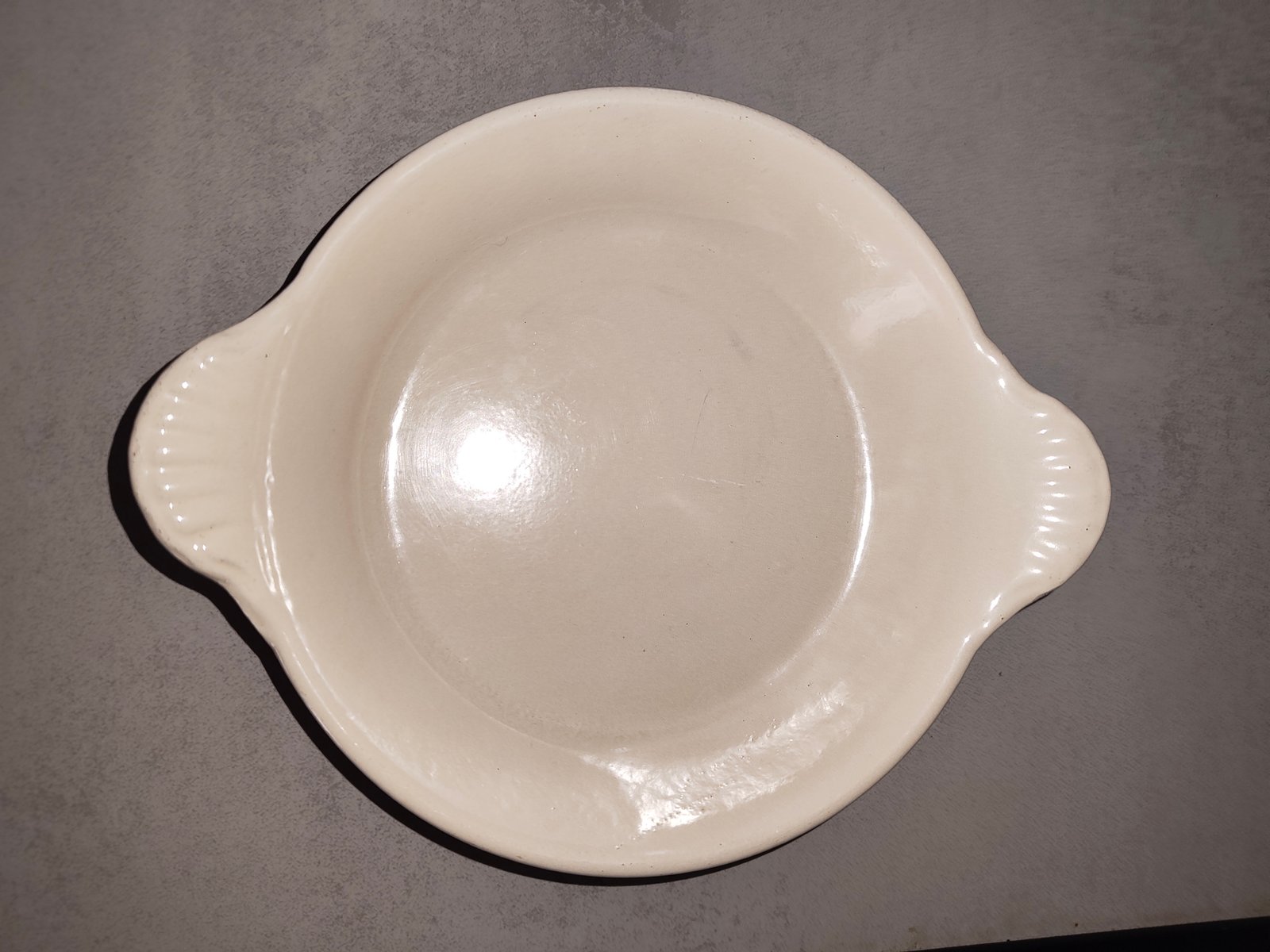 Vintage Le Creuset Cast Iron Plates – Set of 2 (Orange Enamel, Made in France) — photo 7