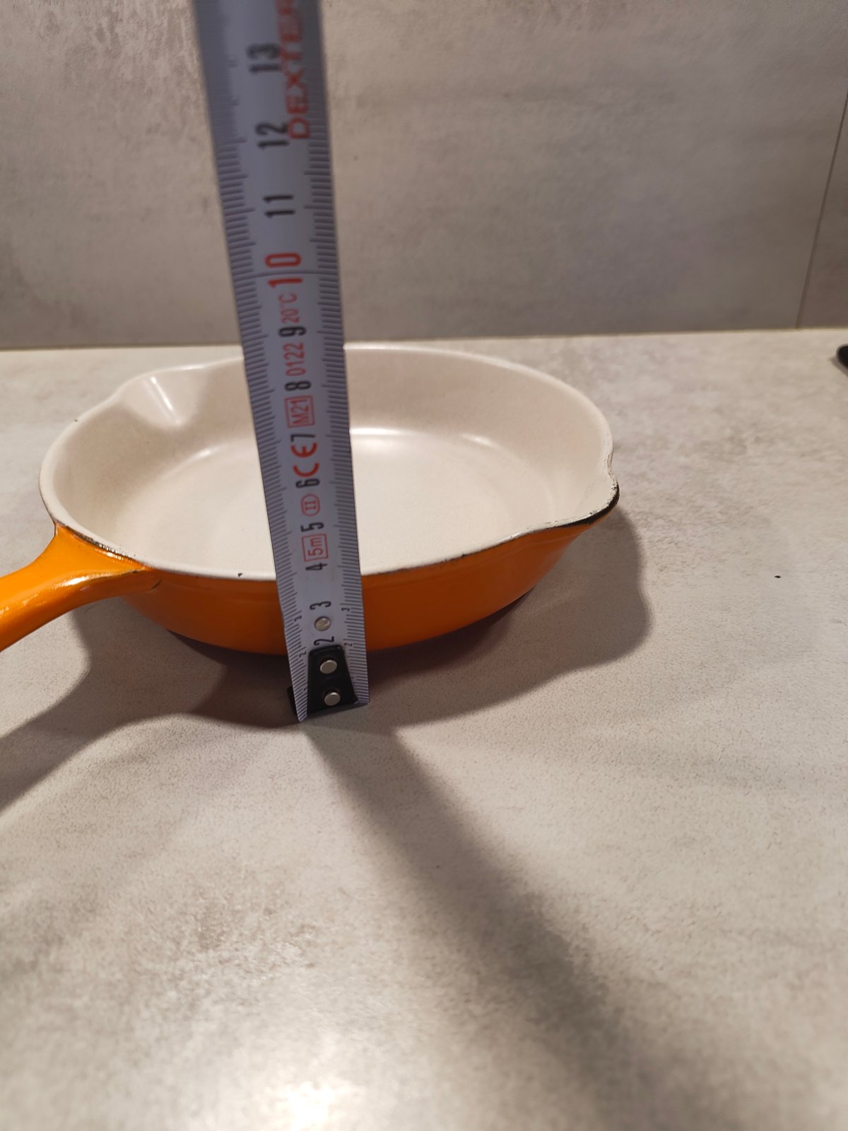 Vintage Le Creuset Cast Iron Skillet / Small Saucepan No.16 – Made in France (1960–1970) — photo 5