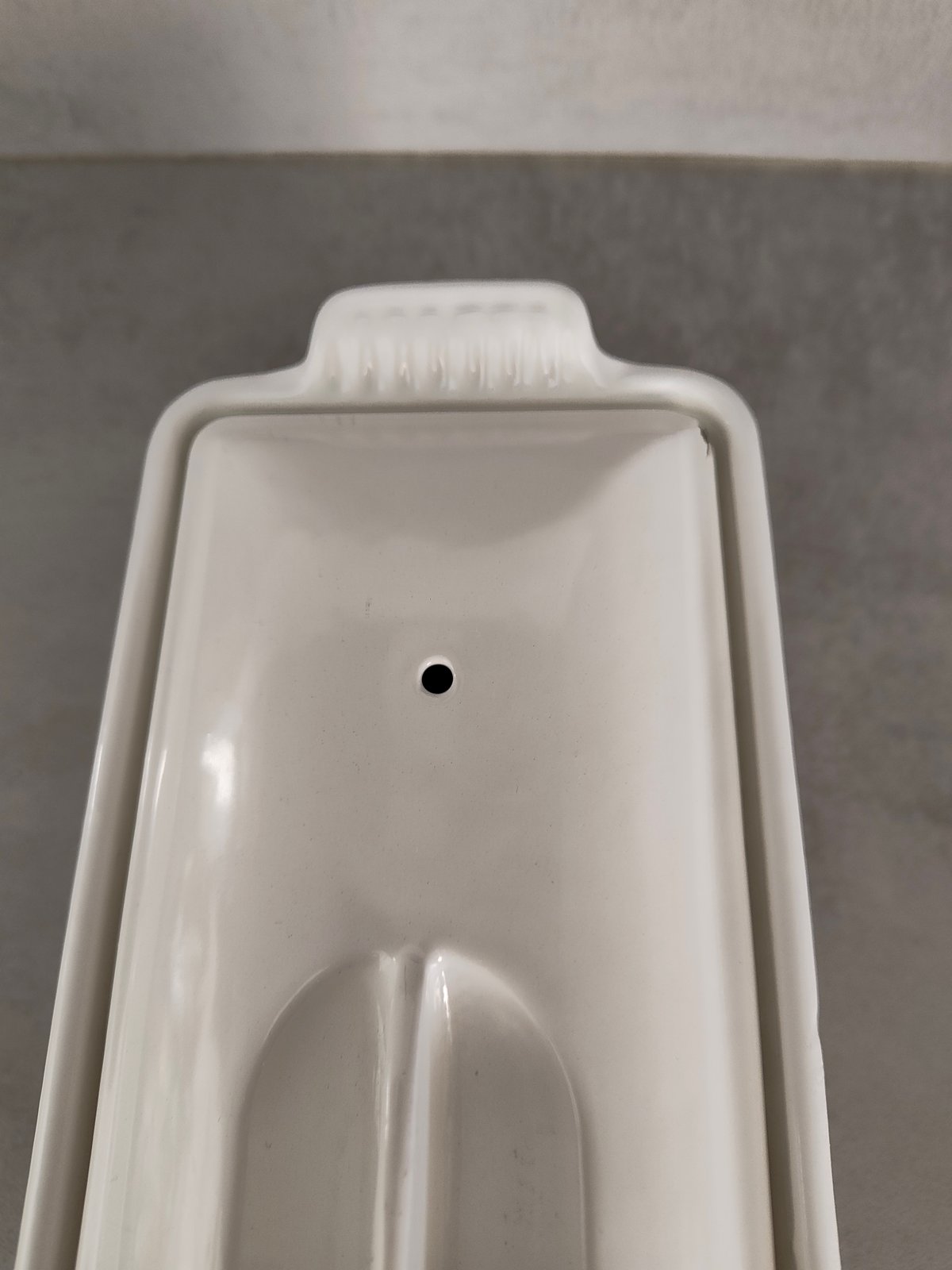 Vintage Le Creuset Cast Iron Terrine with Lid – White Enamel – Rare Collectible — photo 3