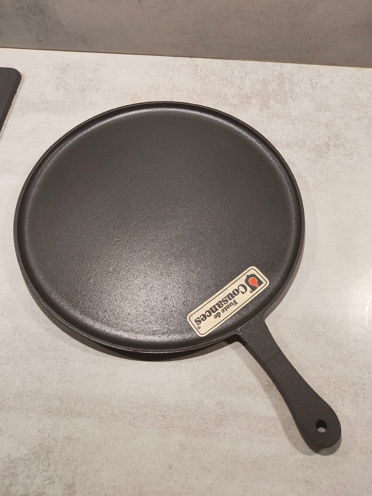 Vintage Le Creuset / Cousances Cast Iron Crepe Pan No.5 – Made in France (1950–1960) — photo 2