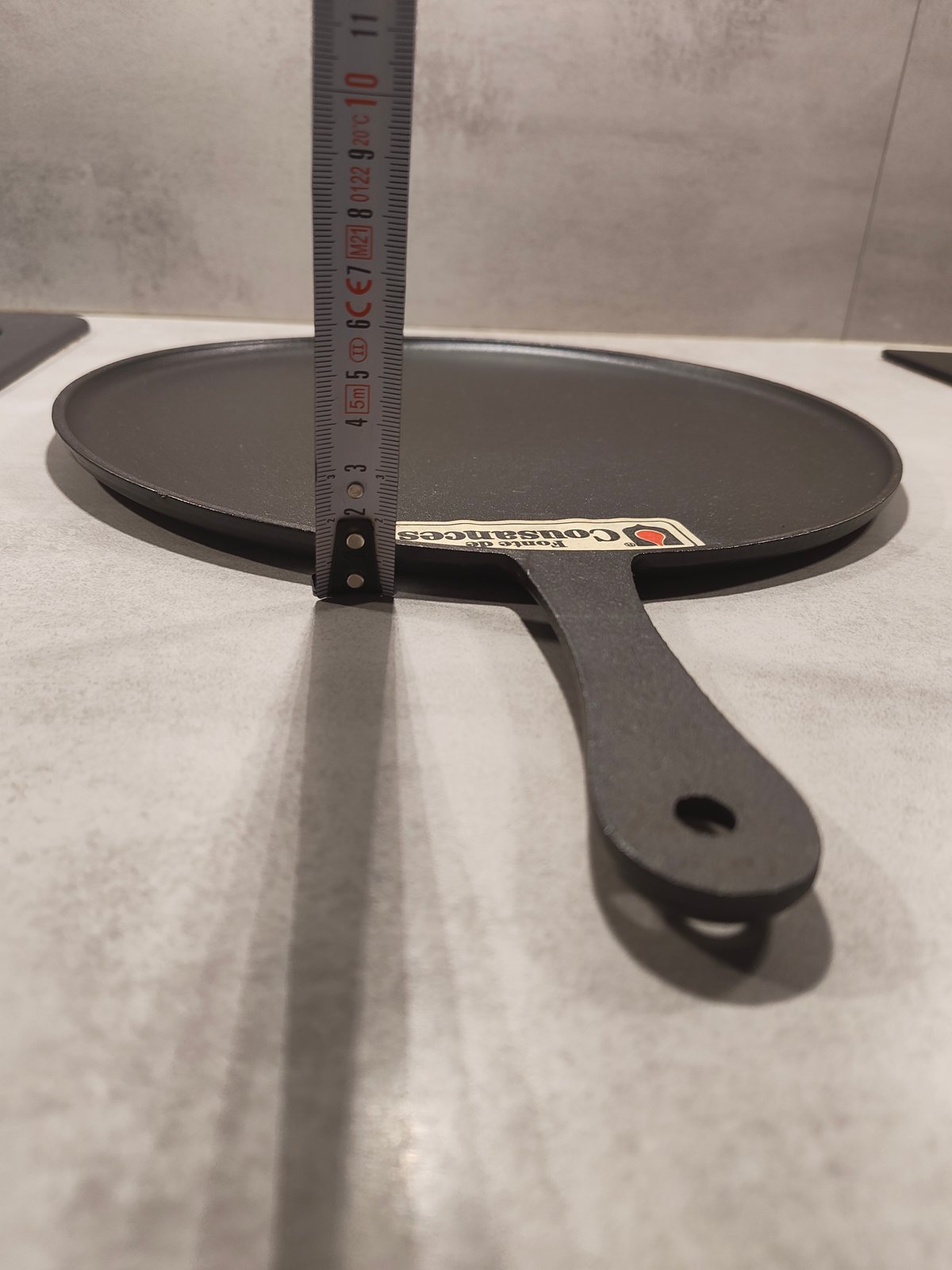 Vintage Le Creuset / Cousances Cast Iron Crepe Pan No.5 – Made in France (1950–1960) — photo 3