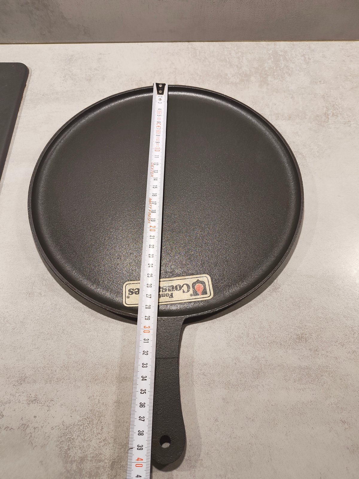 Vintage Le Creuset / Cousances Cast Iron Crepe Pan No.5 – Made in France (1950–1960) — photo 4