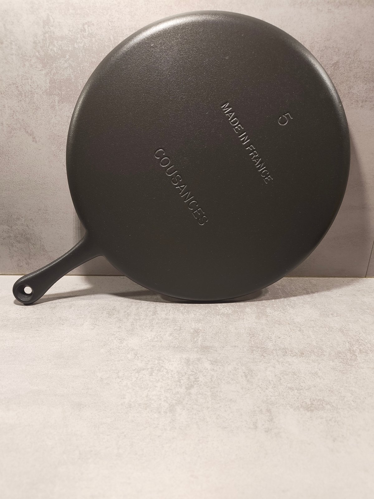 Vintage Le Creuset / Cousances Cast Iron Crepe Pan No.5 – Made in France (1950–1960) — photo 6