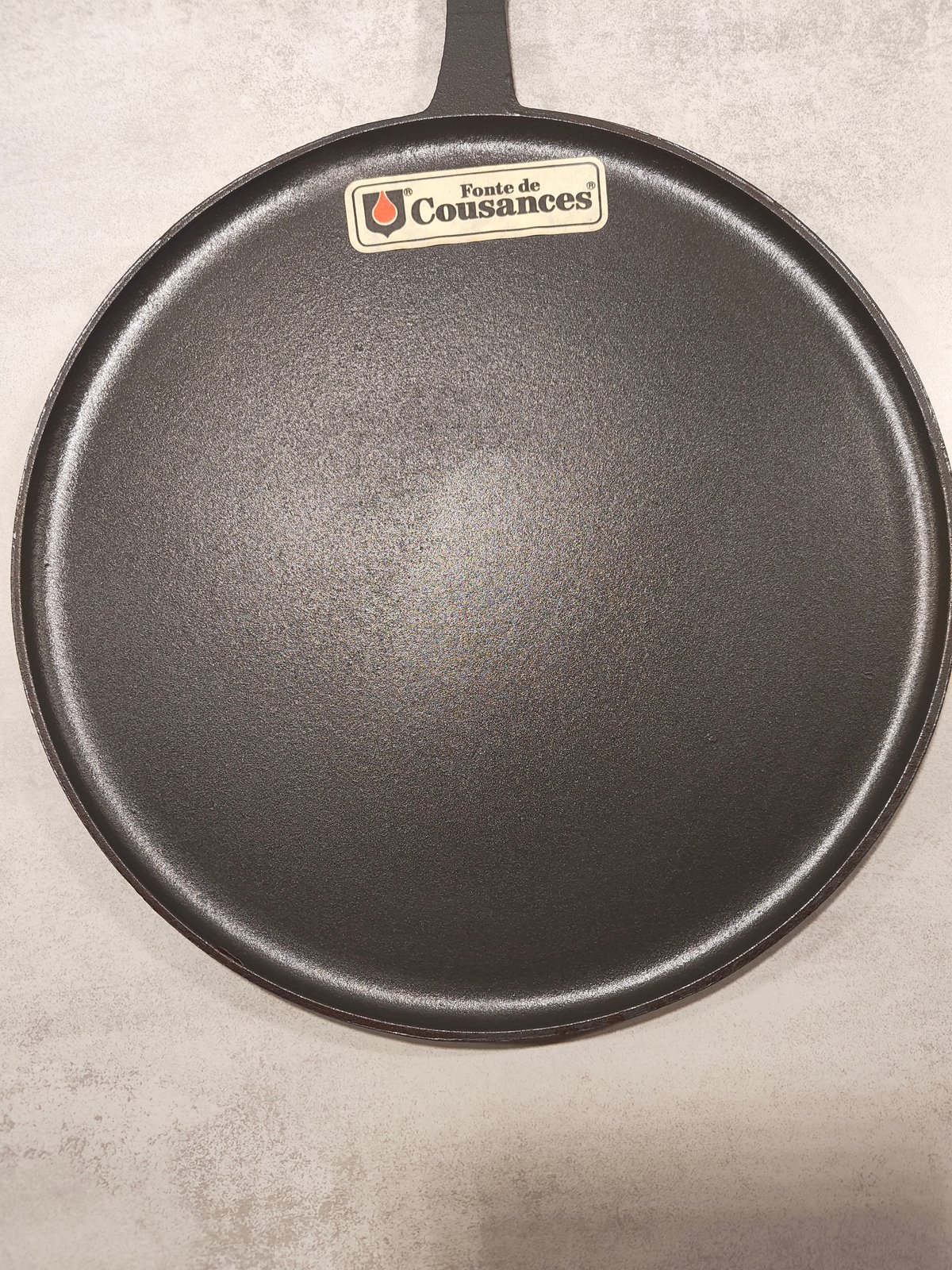 Vintage Le Creuset / Cousances Cast Iron Crepe Pan No.5 – Made in France (1950–1960) — photo 8