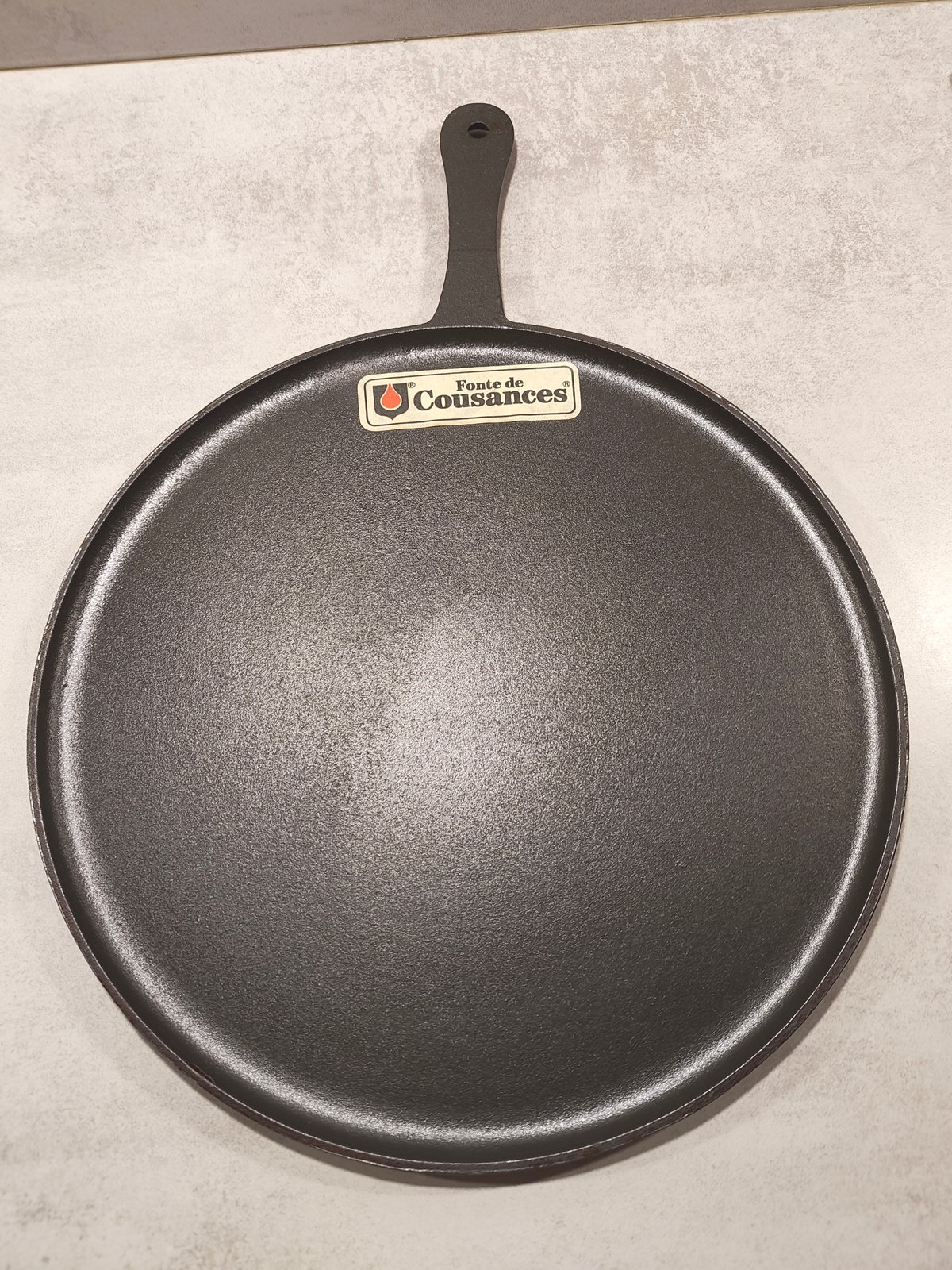 Vintage Le Creuset / Cousances Cast Iron Crepe Pan No.5 – Made in France (1950–1960) — photo 9