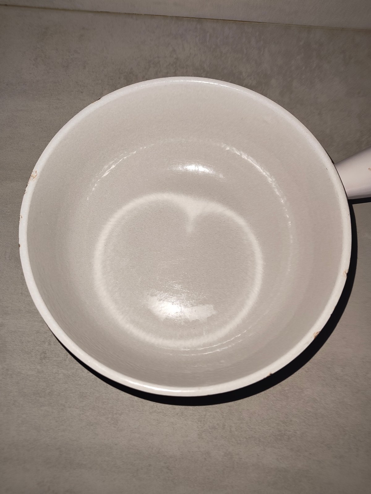 Vintage Le Creuset Enamel Saucepan – Rare Floral Daisy Pattern – French Cast Iron – 1970s Retro Kitchen — photo 5