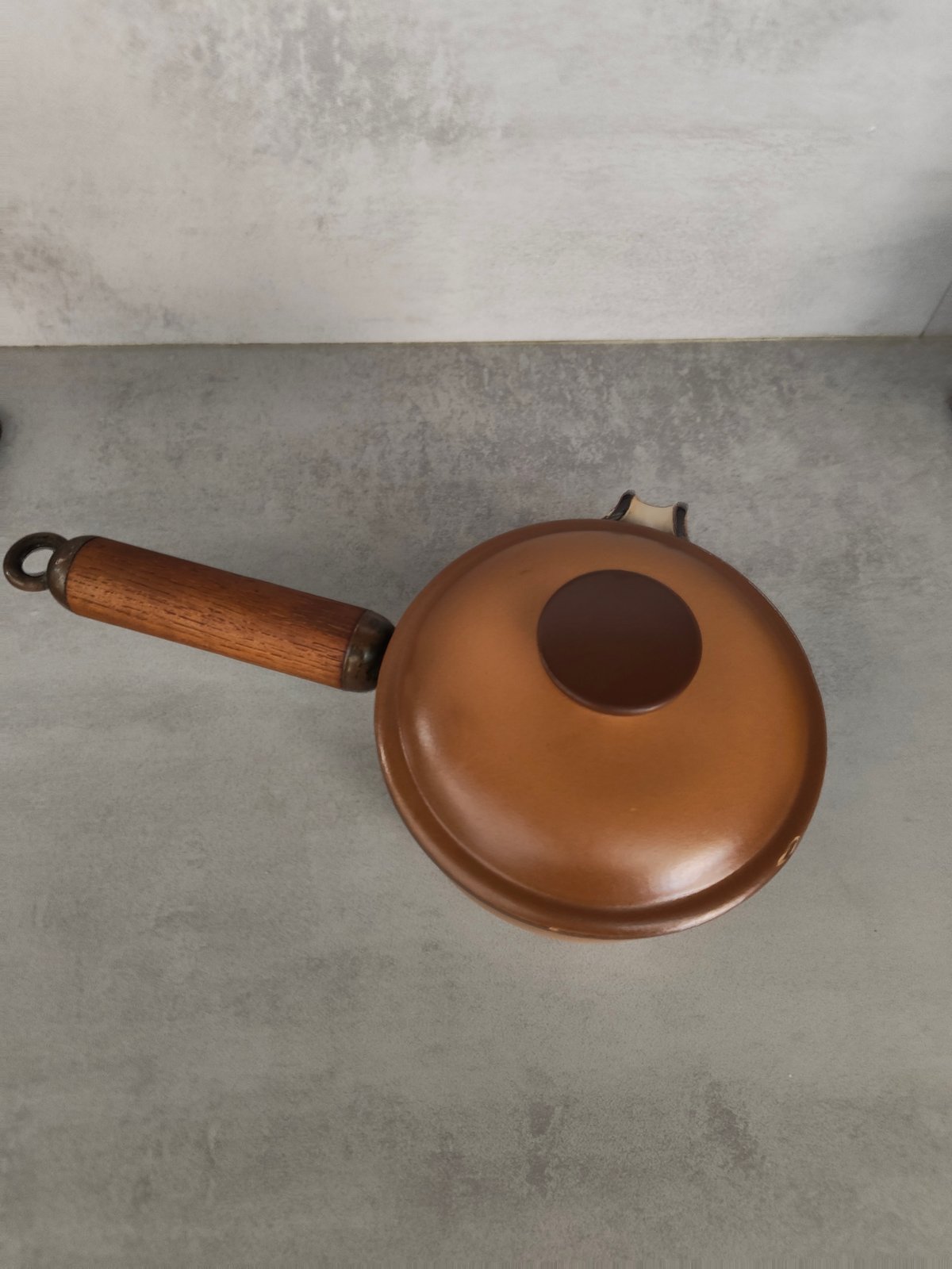 Vintage Le Creuset Enzo Mari Saucepan / Casserole – Rare Design – Made in France — photo 5