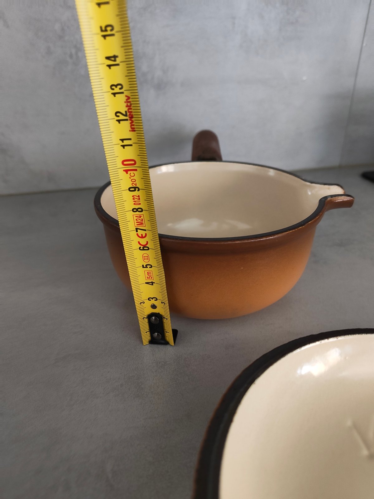Vintage Le Creuset Enzo Mari Saucepan / Casserole – Rare Design – Made in France — photo 11