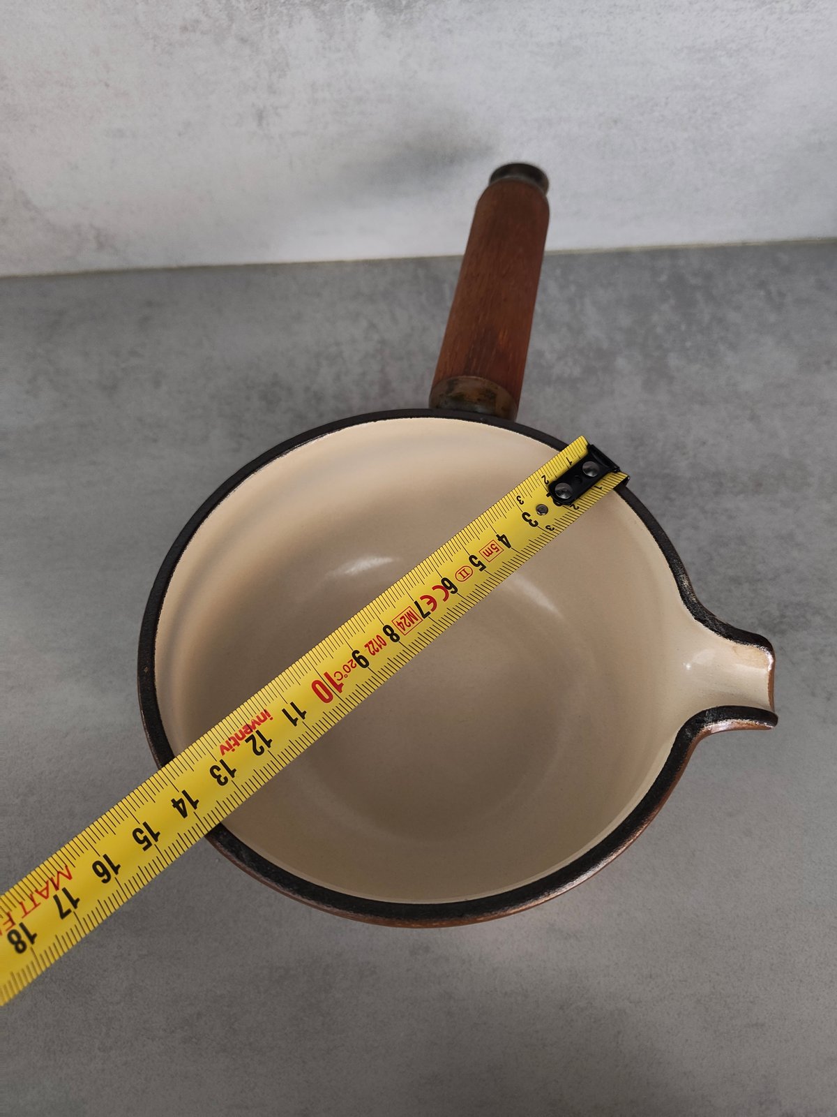 Vintage Le Creuset Enzo Mari Saucepan / Casserole – Rare Design – Made in France — photo 12