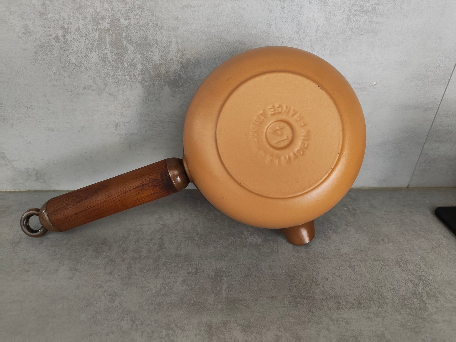 Vintage Le Creuset Enzo Mari Saucepan / Casserole – Rare Design – Made in France — photo 14