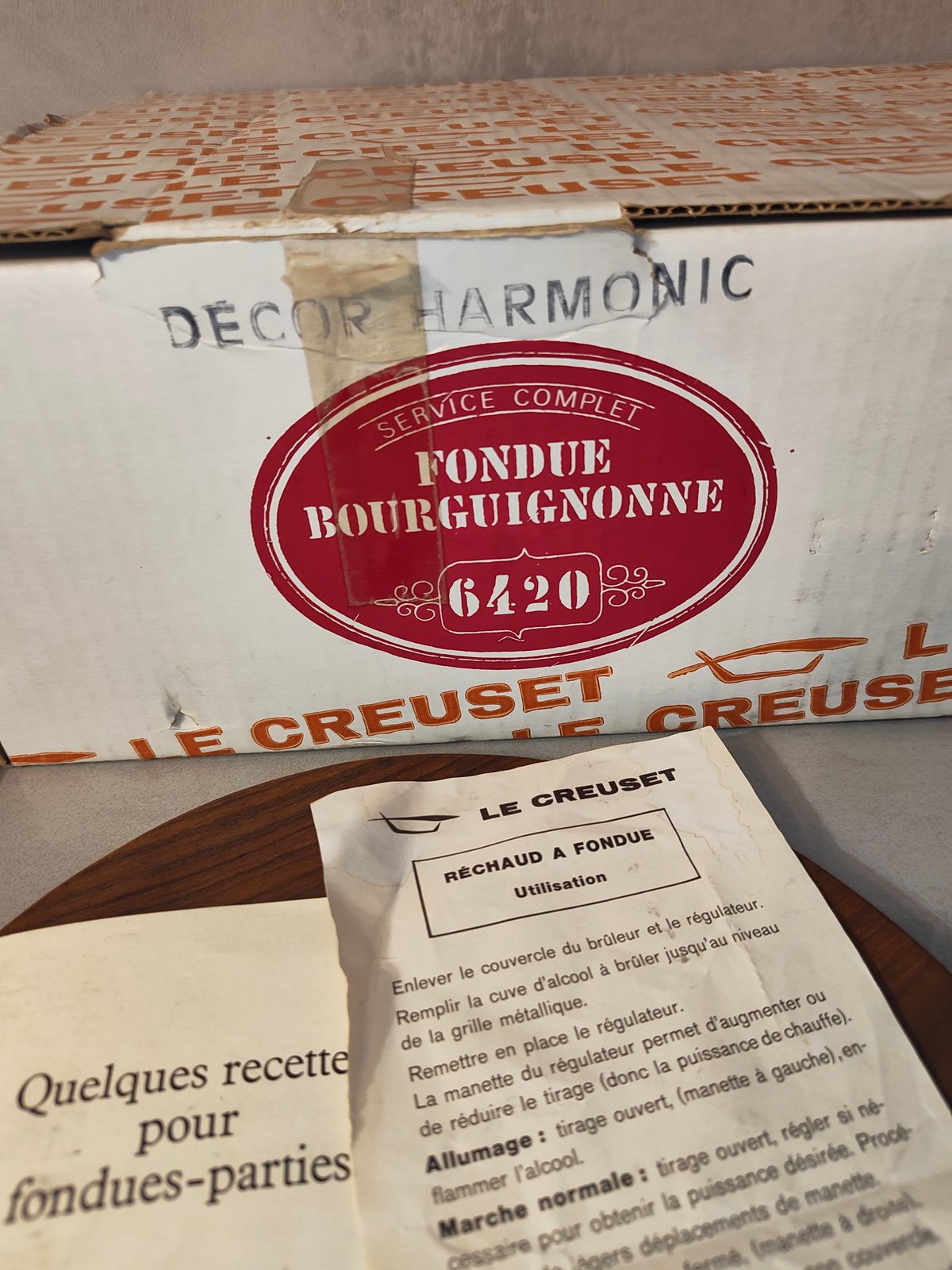 Vintage Le Creuset Fondue Bourguignonne Set 6420 – Complete Set – Made in France — photo 9