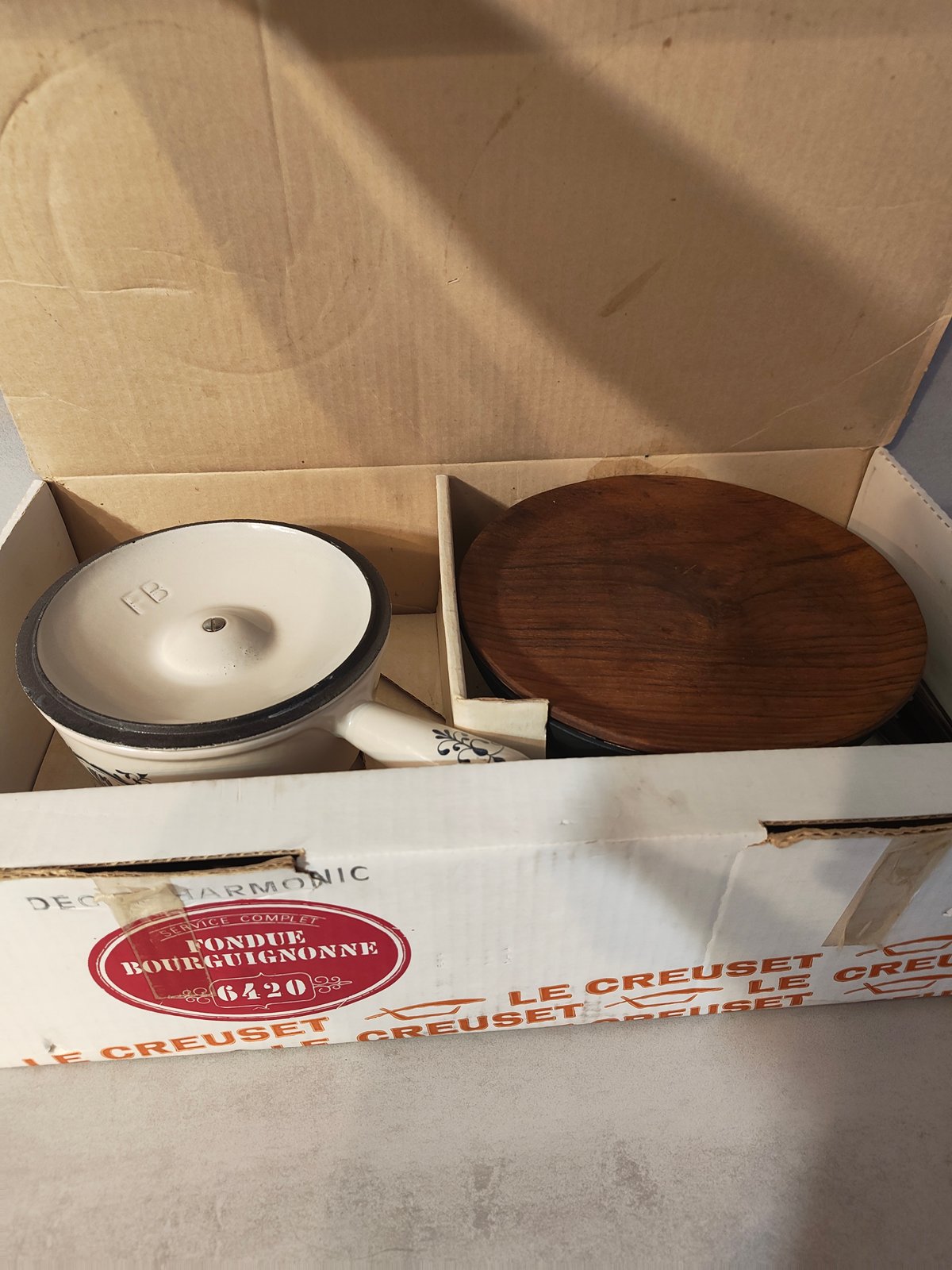 Vintage Le Creuset Fondue Bourguignonne Set 6420 – Complete Set – Made in France — photo 17
