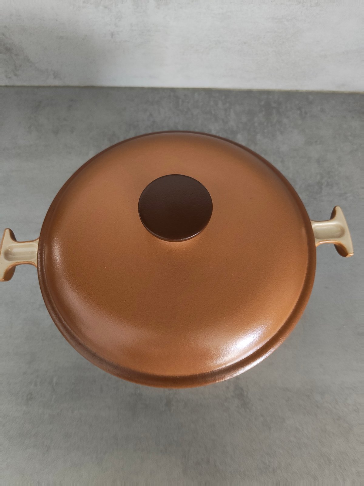 Vintage Le Creuset “La Mama” Cocotte by Enzo Mari – Size 20 – Made in France — photo 4