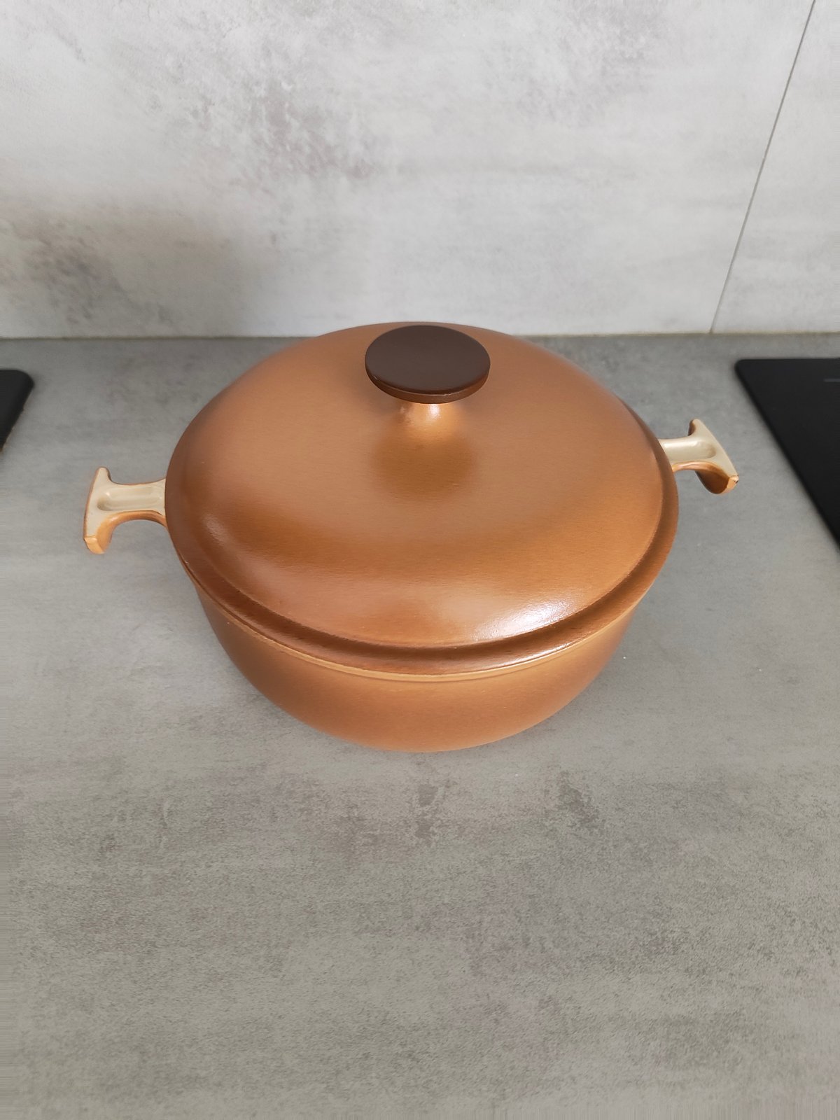 Vintage Le Creuset “La Mama” Cocotte by Enzo Mari – Size 20 – Made in France — photo 6