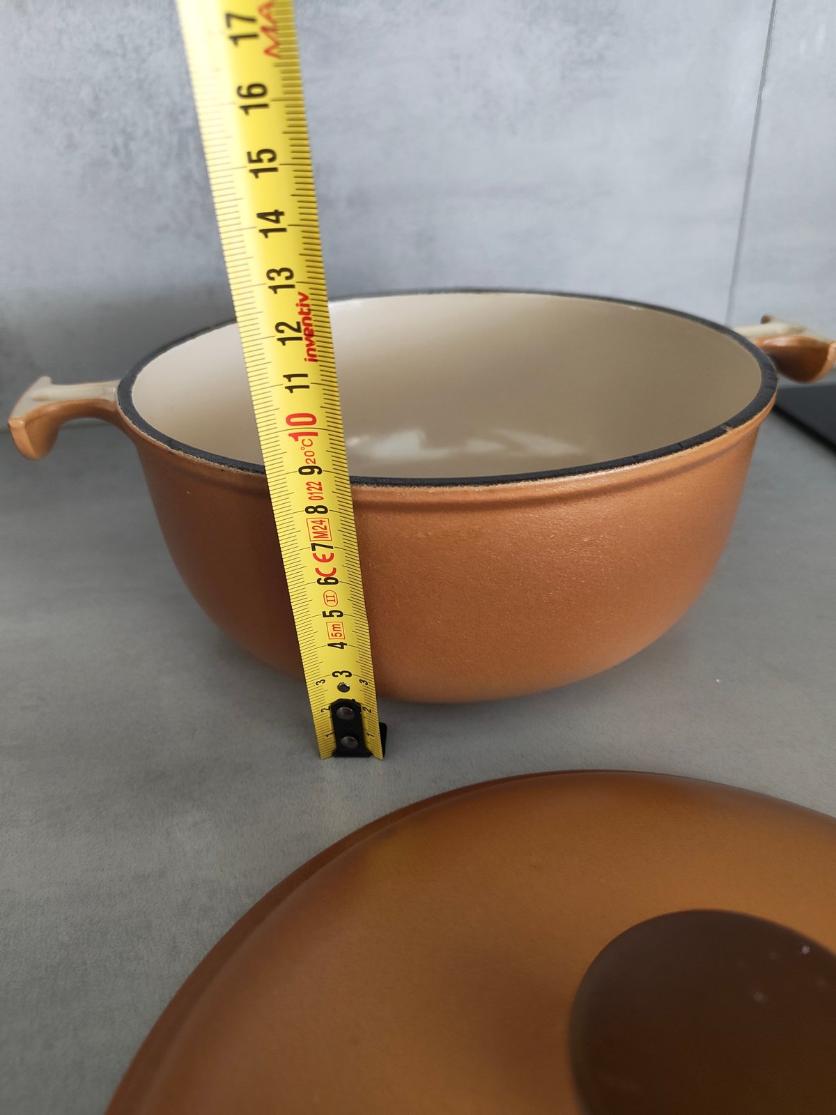 Vintage Le Creuset “La Mama” Cocotte by Enzo Mari – Size 20 – Made in France — photo 11