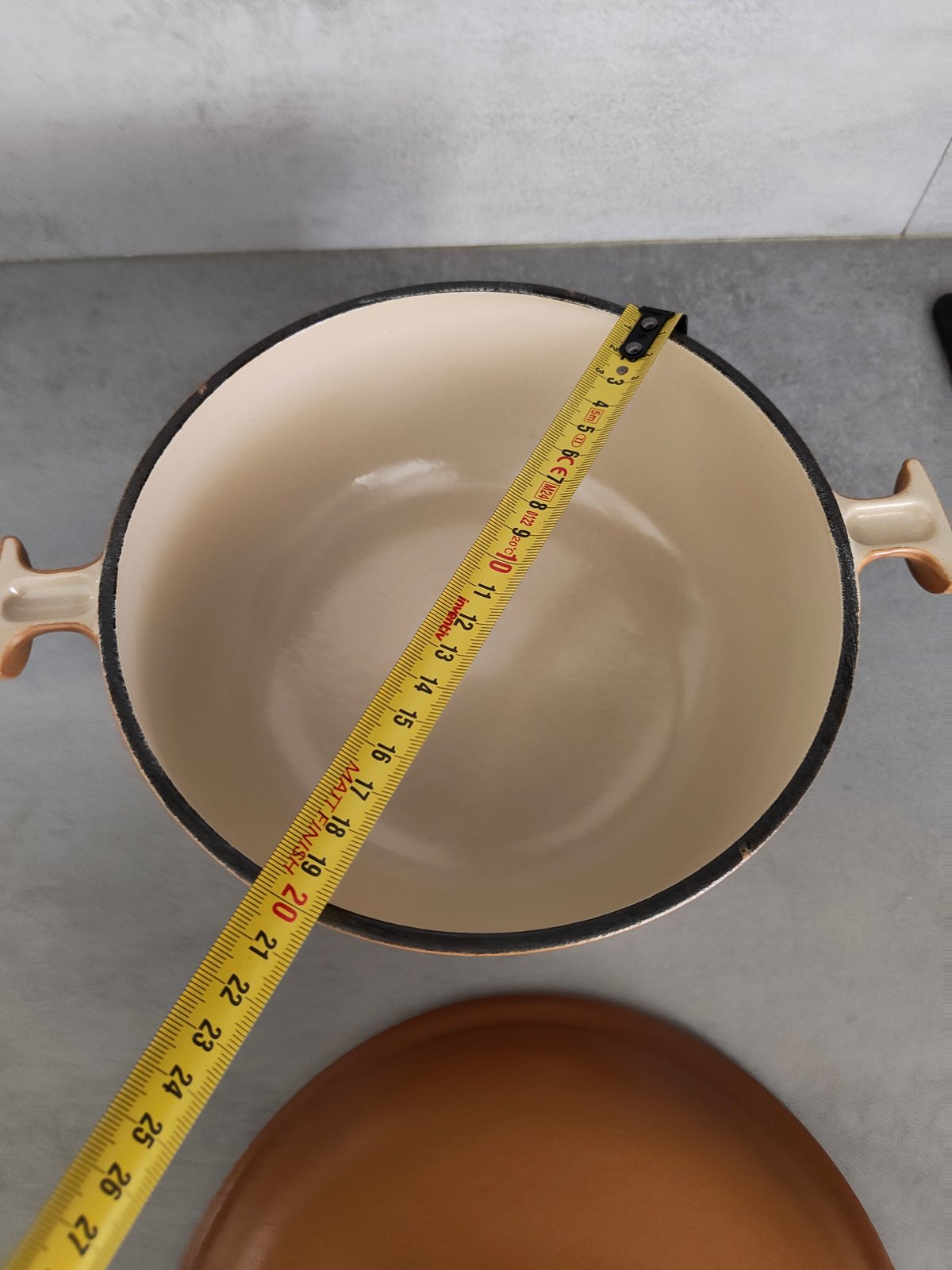 Vintage Le Creuset “La Mama” Cocotte by Enzo Mari – Size 20 – Made in France — photo 12
