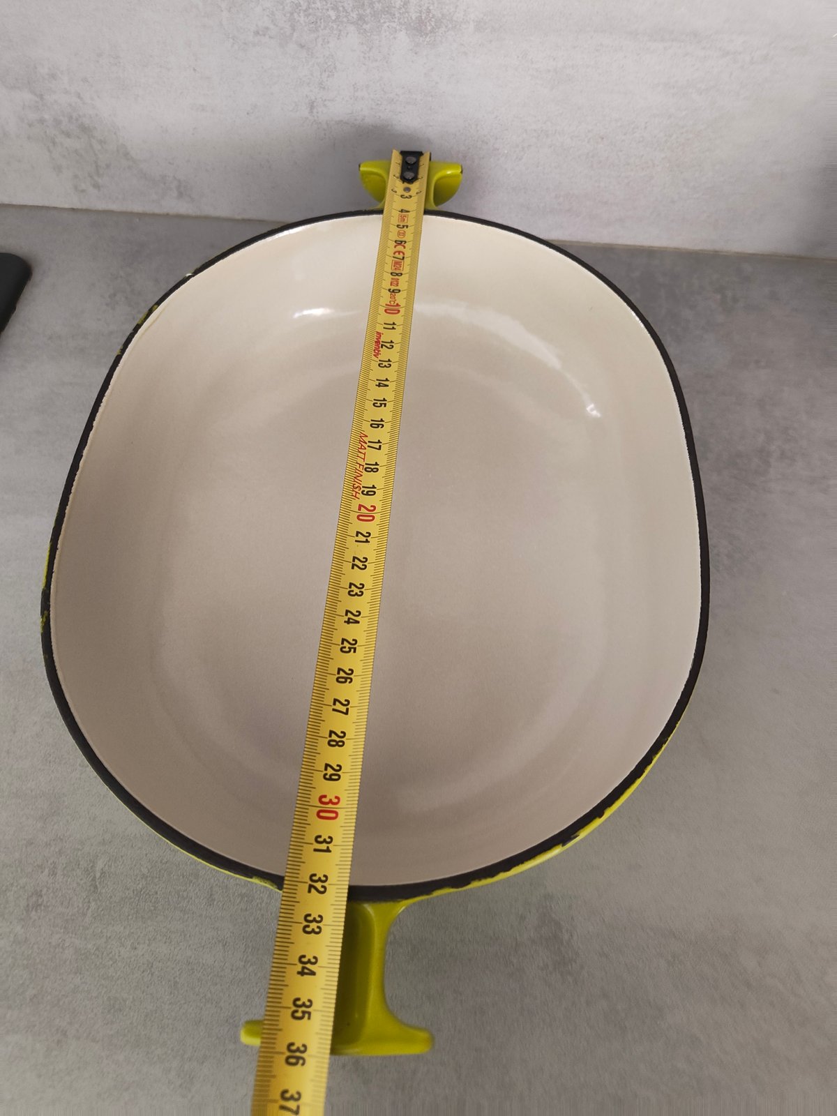 Vintage Le Creuset “La Mama” Dish by Enzo Mari – Size 29 – Made in France — photo 8