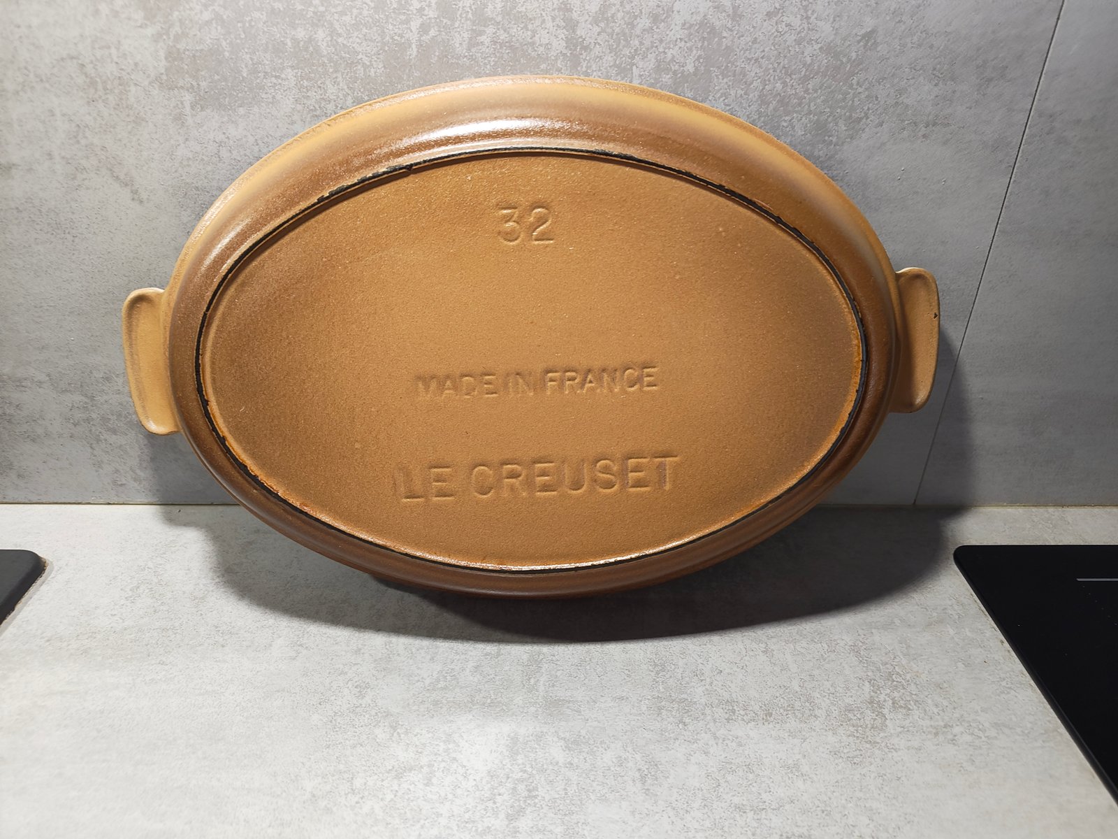 Vintage Le Creuset oval baker / gratin dish size 32, made in France — photo 2