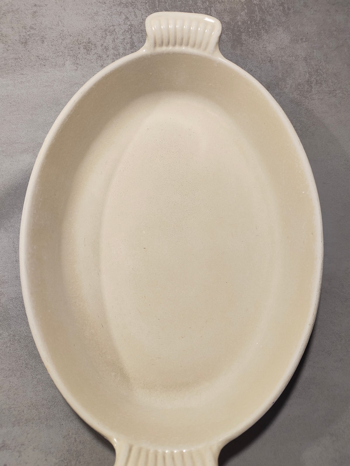 Vintage Le Creuset oval baker / gratin dish size 32, made in France — photo 5