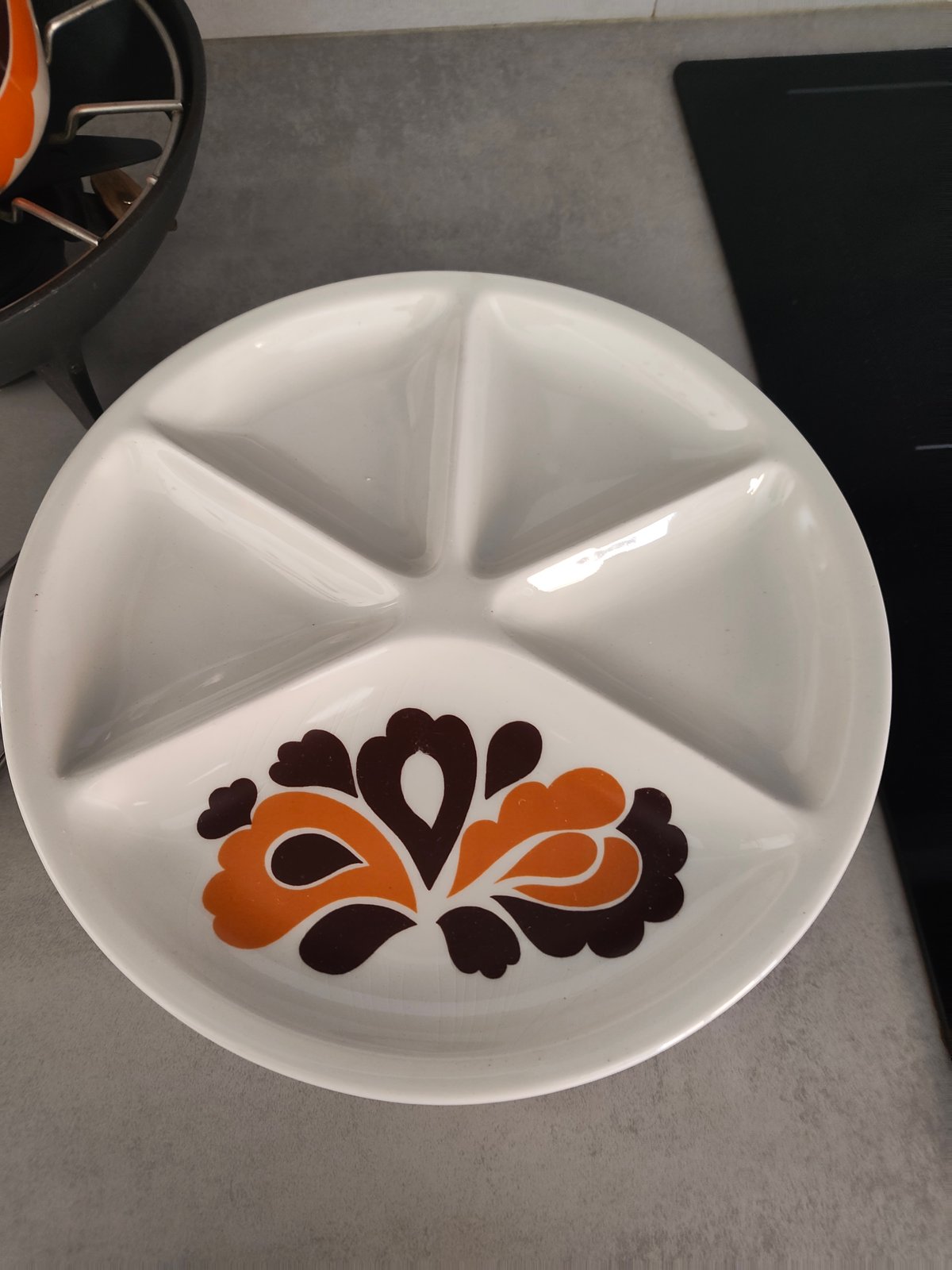 Vintage Le Creuset Paon Fondue Set – Made in France — photo 19
