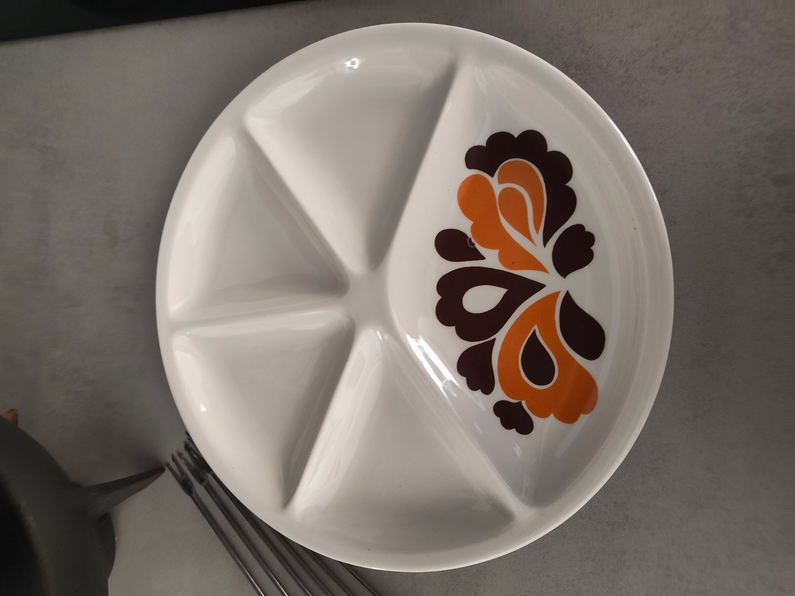 Vintage Le Creuset Paon Fondue Set – Made in France — photo 23
